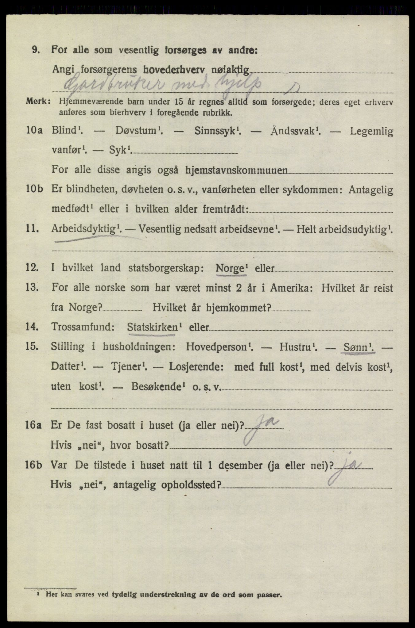 SAO, 1920 census for Høland, 1920, p. 10808