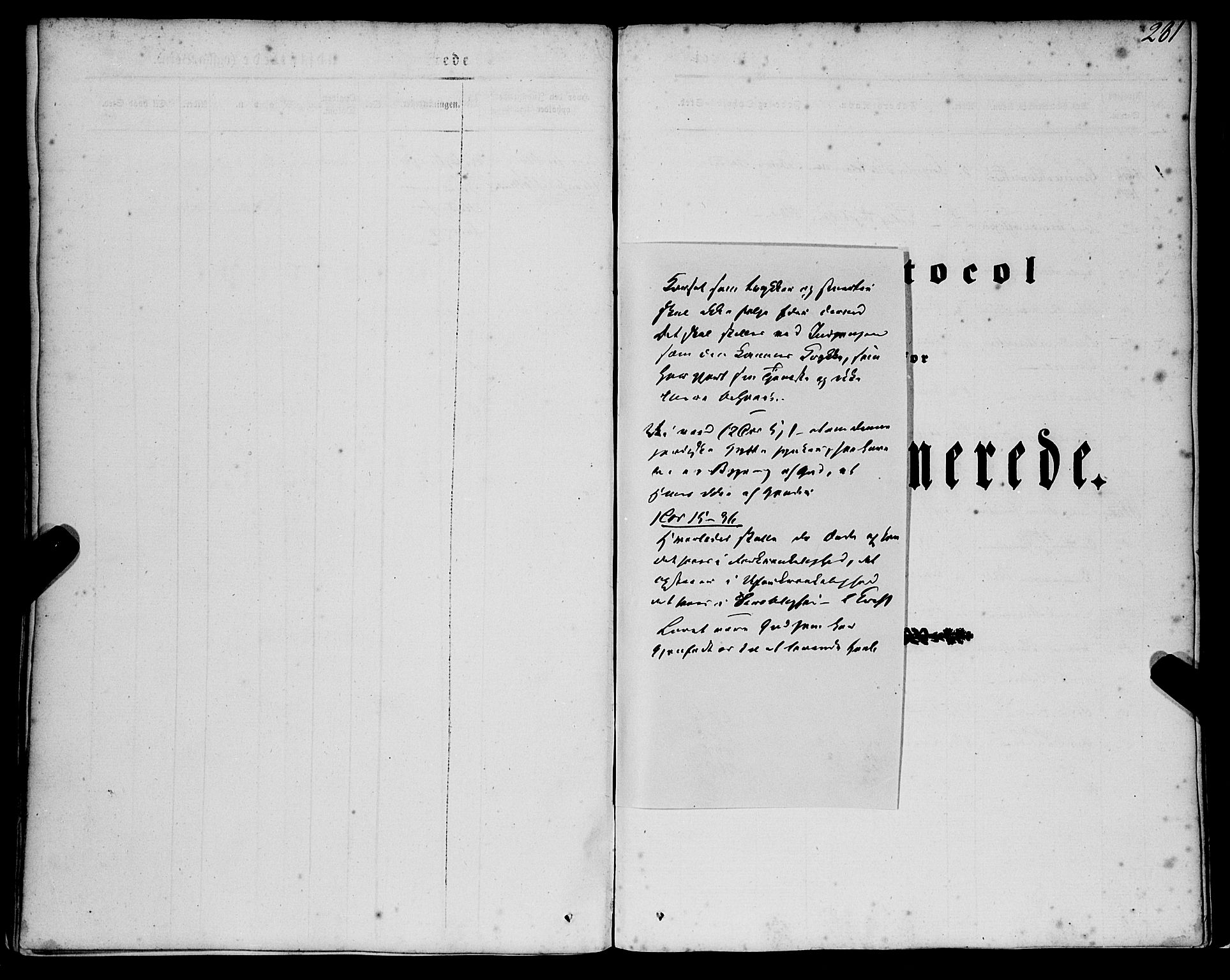 St. Jørgens hospital og Årstad sokneprestembete, AV/SAB-A-99934: Parish register (official) no. A 4, 1844-1863, p. 281