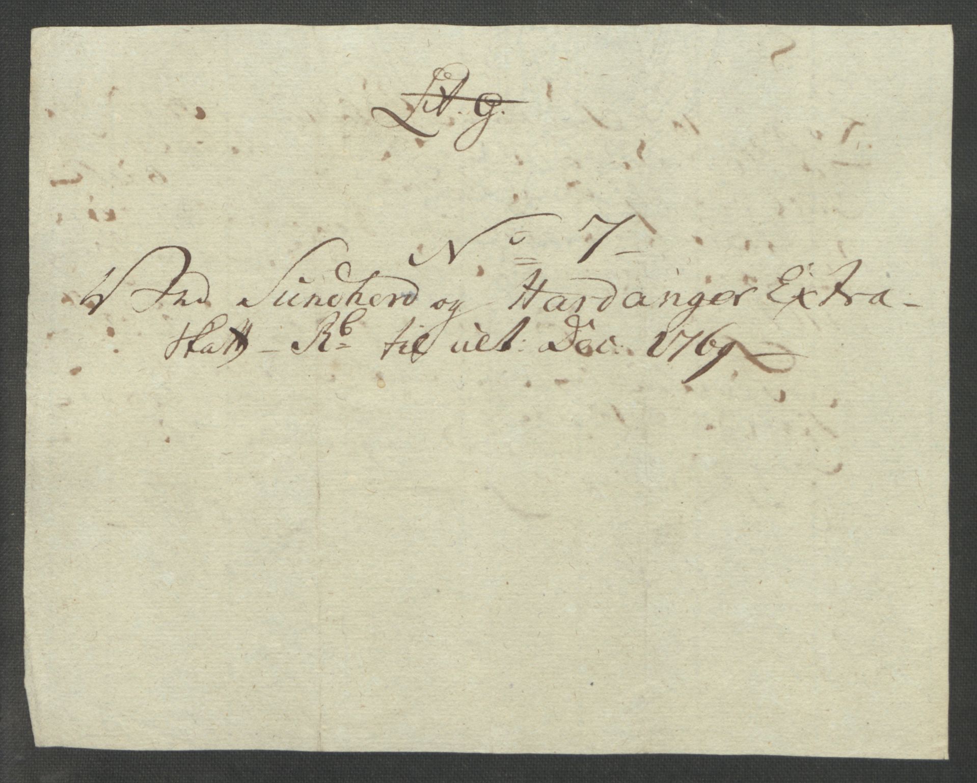 Rentekammeret inntil 1814, Reviderte regnskaper, Fogderegnskap, AV/RA-EA-4092/R48/L3136: Ekstraskatten Sunnhordland og Hardanger, 1762-1772, p. 203