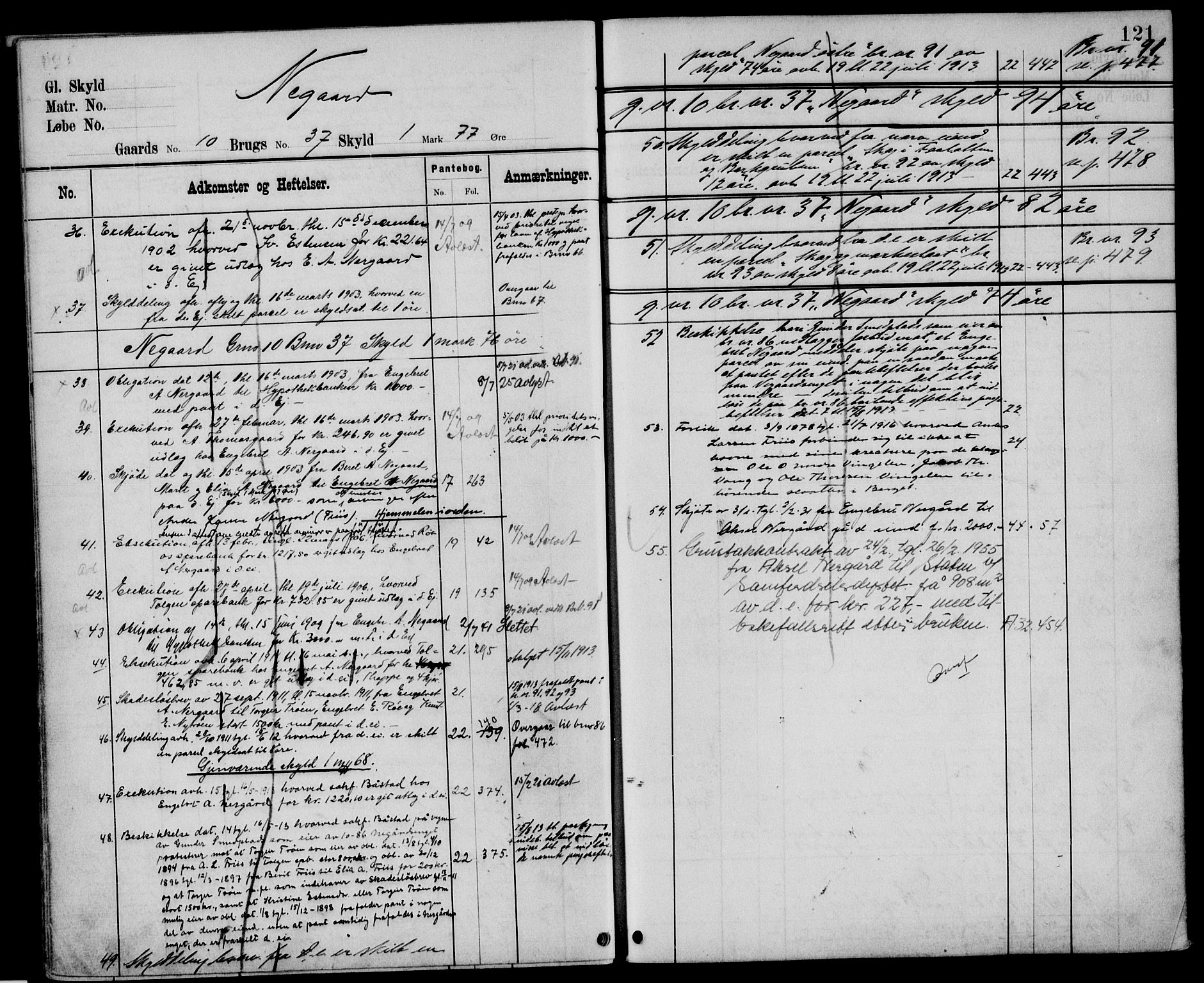 Nord-Østerdal tingrett, AV/SAH-TING-020/H/Ha/Hah/L0048: Mortgage register no. 1, 1897, p. 121