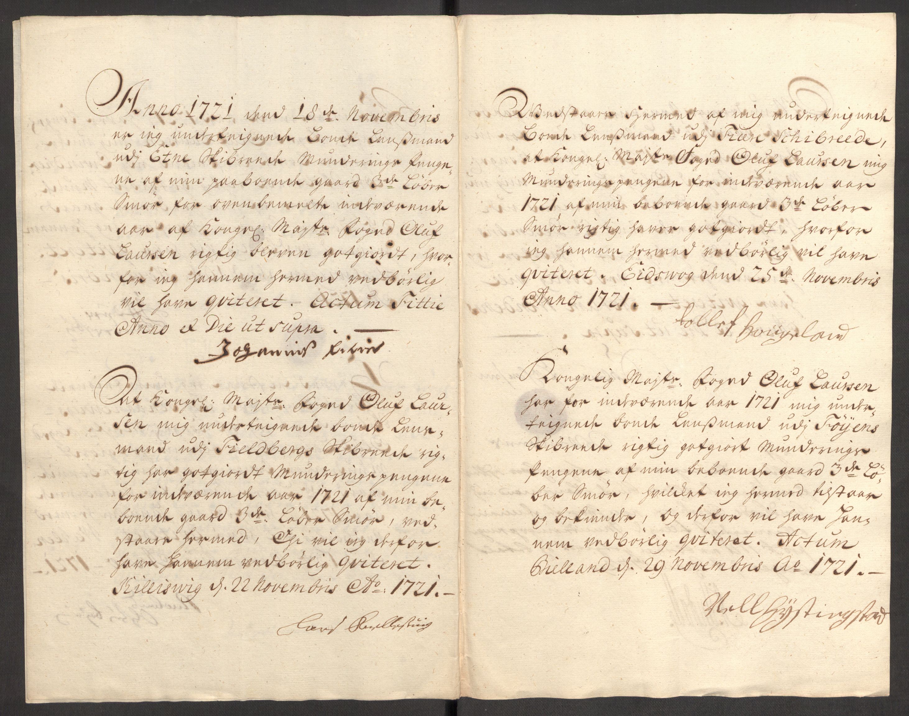 Rentekammeret inntil 1814, Reviderte regnskaper, Fogderegnskap, RA/EA-4092/R48/L3000: Fogderegnskap Sunnhordland og Hardanger, 1721, p. 276