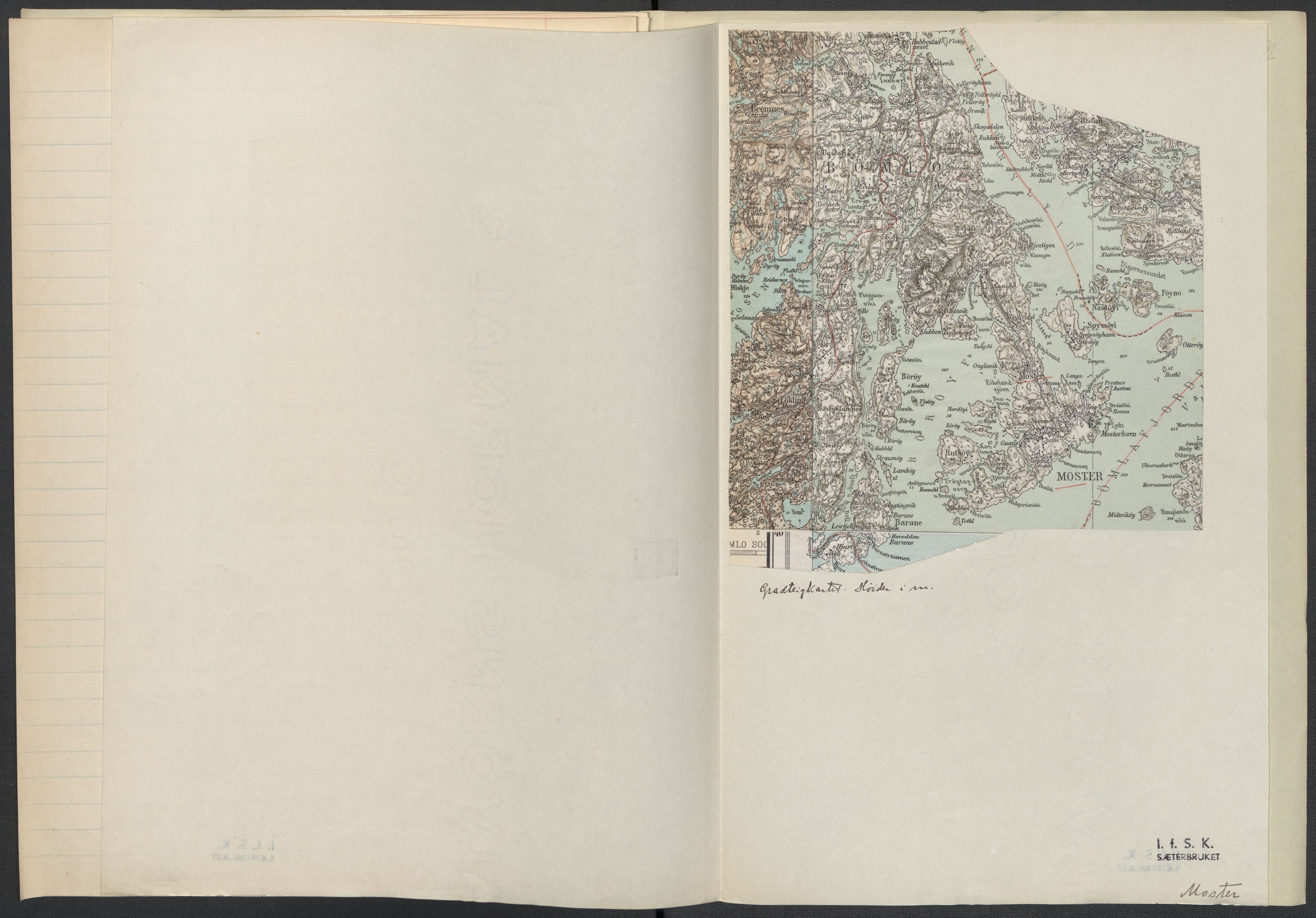 Instituttet for sammenlignende kulturforskning, AV/RA-PA-0424/F/Fc/L0009/0003: Eske B9: / Hordaland (perm XXIV), 1933-1938