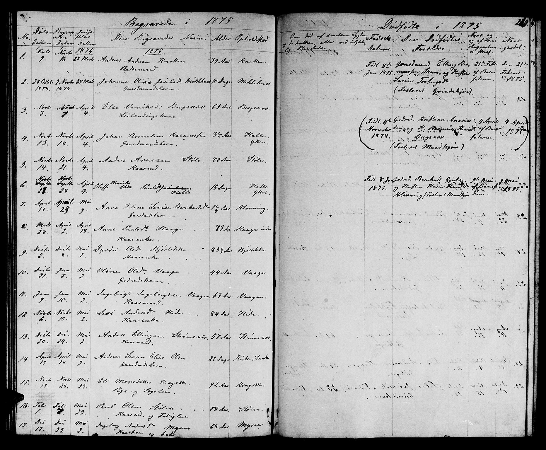 Ministerialprotokoller, klokkerbøker og fødselsregistre - Møre og Romsdal, SAT/A-1454/503/L0047: Parish register (copy) no. 503C02, 1854-1884, p. 219