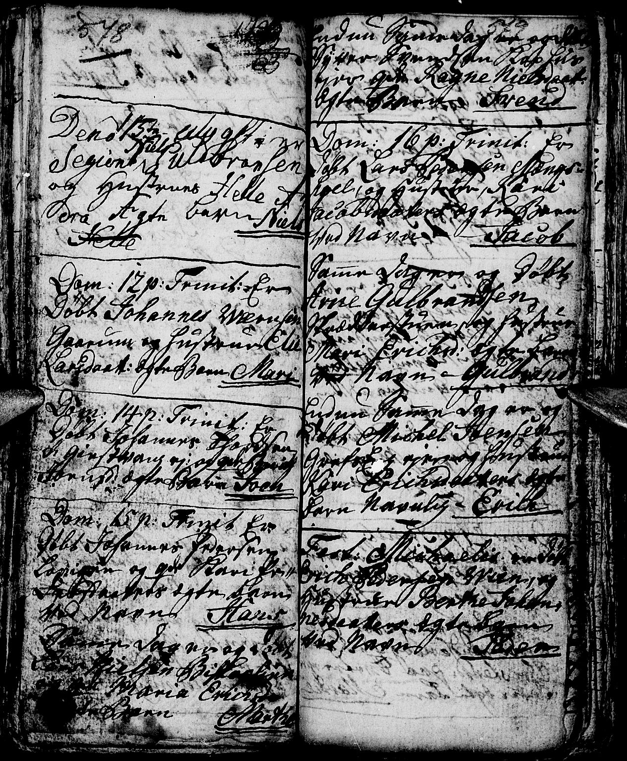 Nes prestekontor, Hedmark, AV/SAH-PREST-020/L/La/L0001: Parish register (copy) no. 1, 1663-1784, p. 578-579