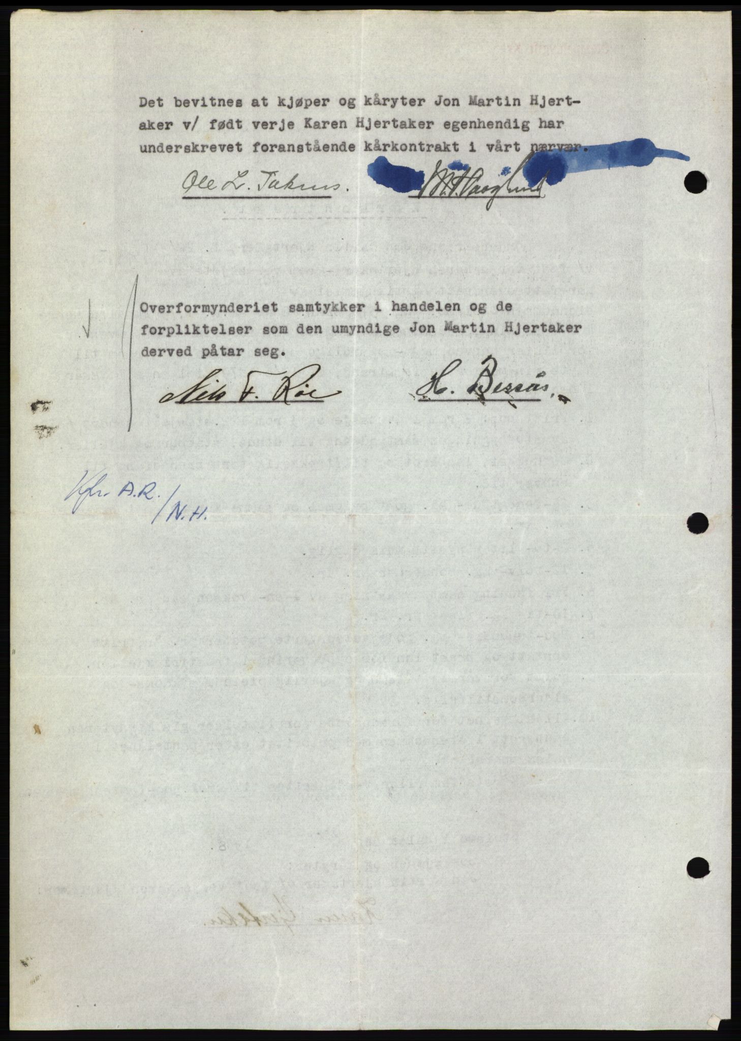 Nordmøre sorenskriveri, AV/SAT-A-4132/1/2/2Ca: Mortgage book no. B98, 1948-1948, Diary no: : 321/1948