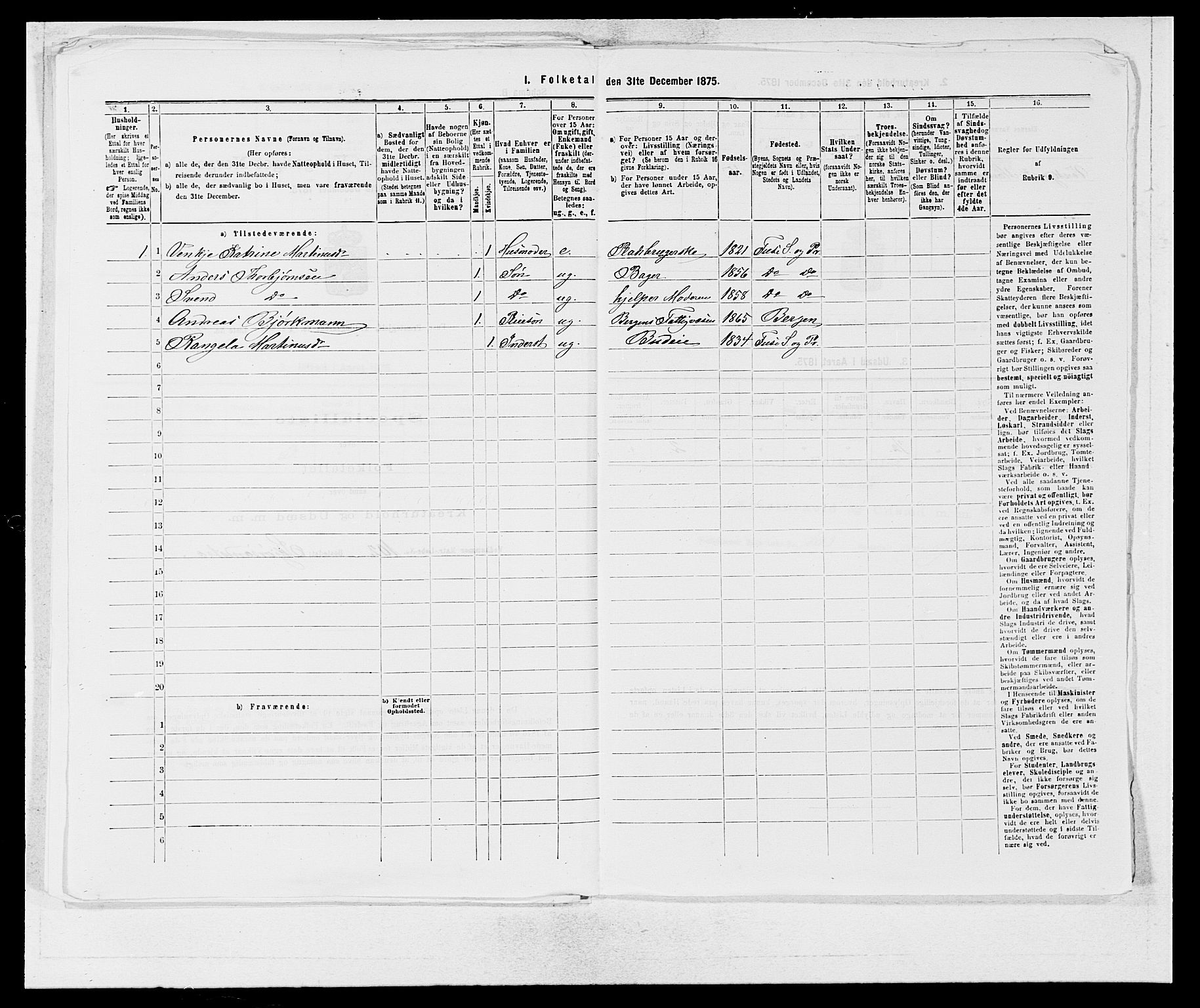 SAB, 1875 census for 1241P Fusa, 1875, p. 386