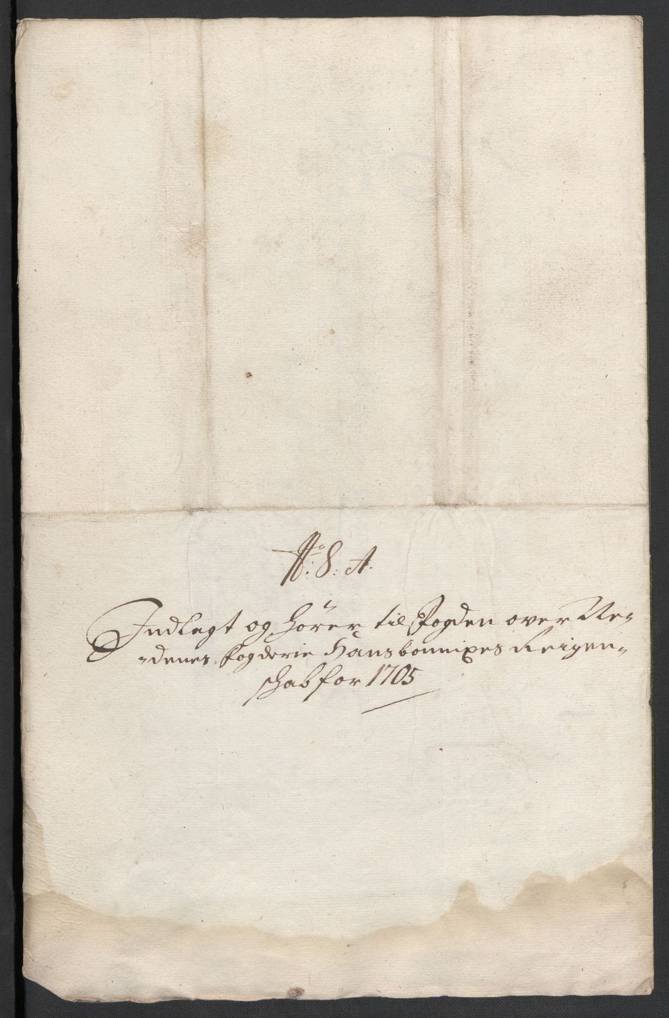 Rentekammeret inntil 1814, Reviderte regnskaper, Fogderegnskap, RA/EA-4092/R39/L2317: Fogderegnskap Nedenes, 1704-1705, p. 450