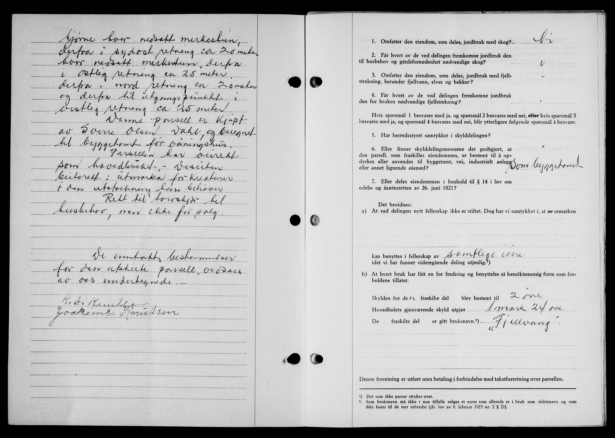 Lofoten sorenskriveri, SAT/A-0017/1/2/2C/L0019a: Mortgage book no. 19a, 1948-1948, Diary no: : 2670/1948