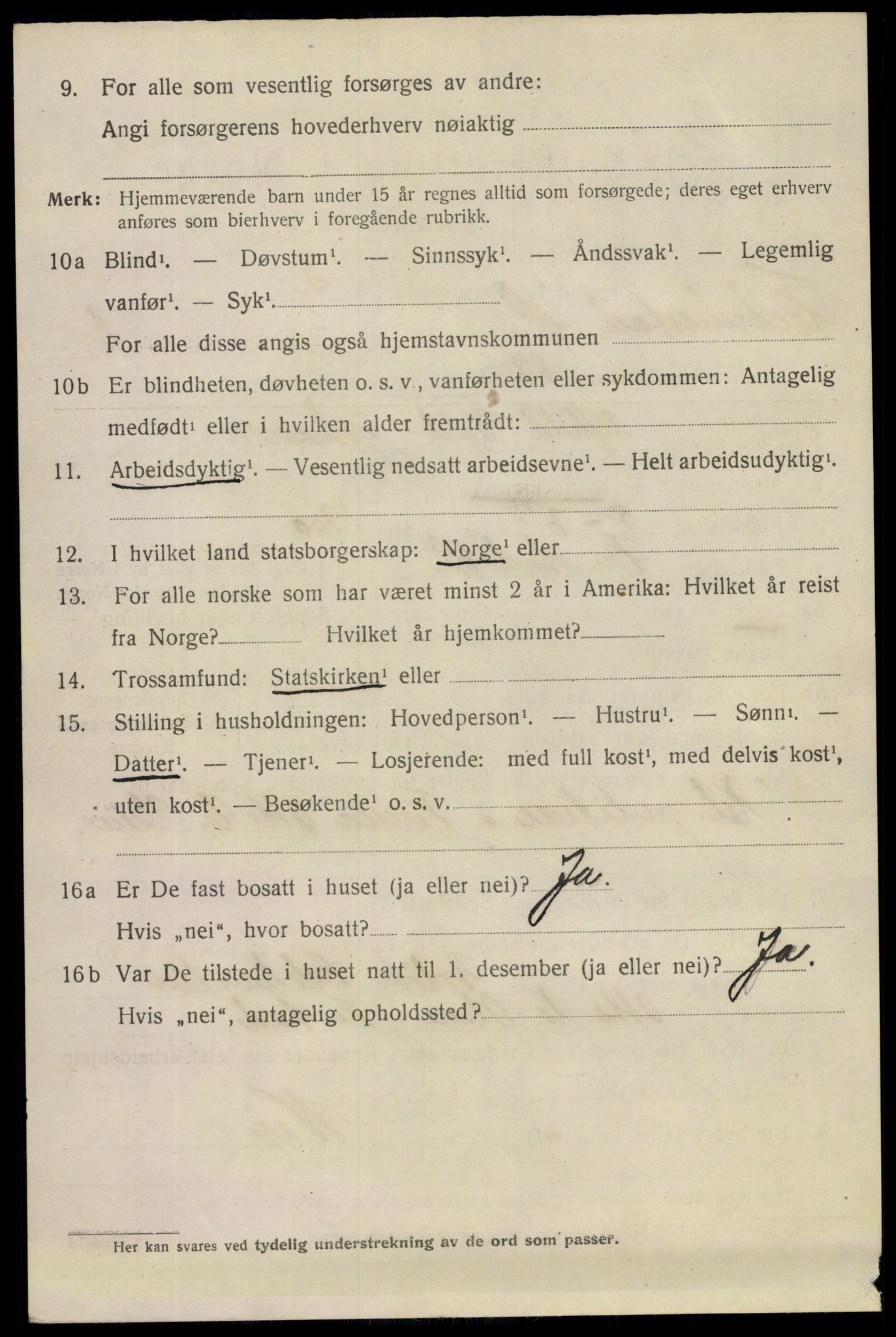 SAO, 1920 census for Fredrikstad, 1920, p. 13540