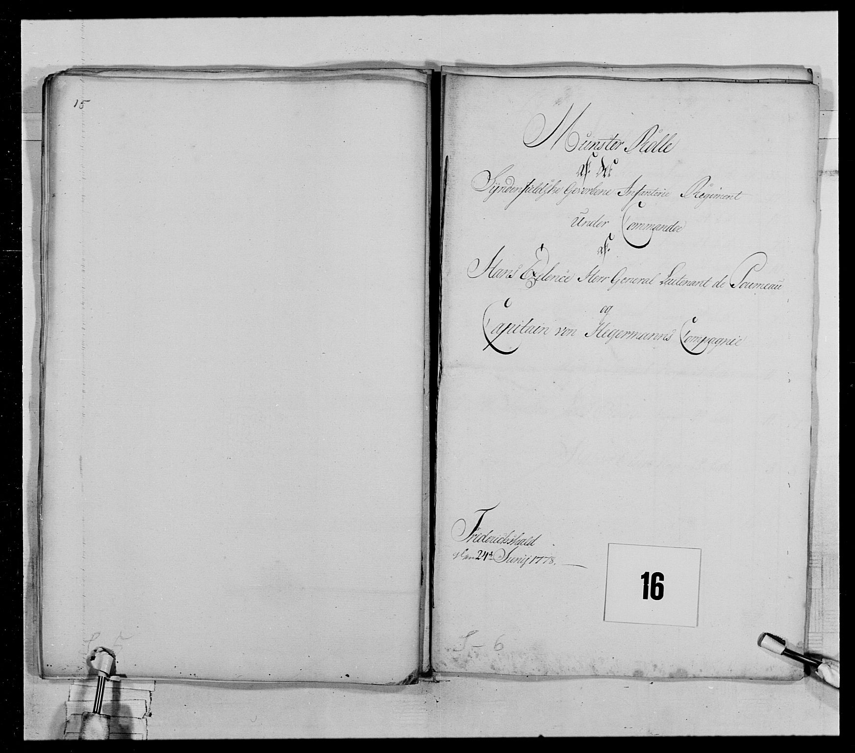 Generalitets- og kommissariatskollegiet, Det kongelige norske kommissariatskollegium, AV/RA-EA-5420/E/Eh/L0028: Sønnafjelske gevorbne infanteriregiment, 1766-1795, p. 119