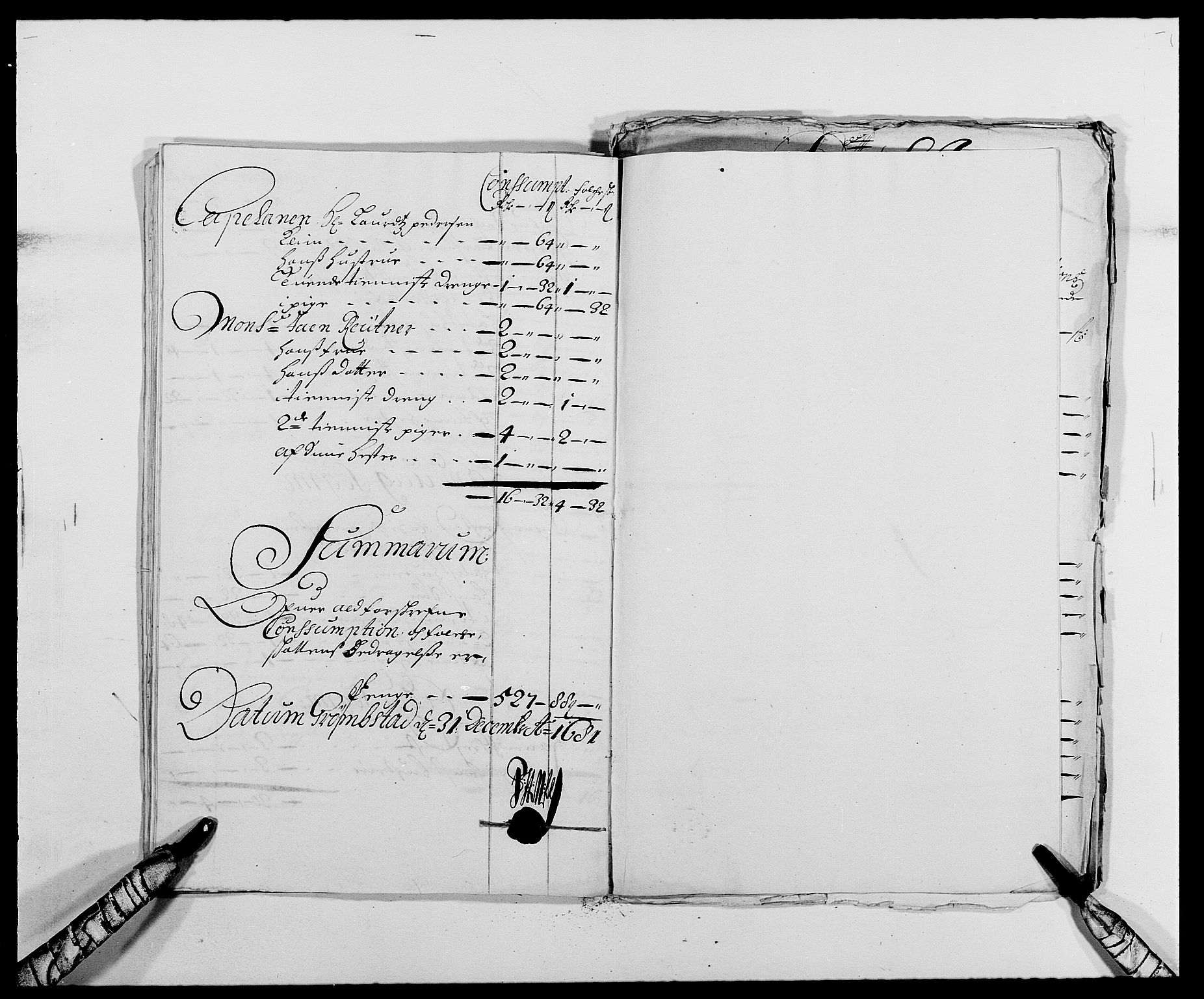 Rentekammeret inntil 1814, Reviderte regnskaper, Fogderegnskap, AV/RA-EA-4092/R39/L2304: Fogderegnskap Nedenes, 1680-1682, p. 292