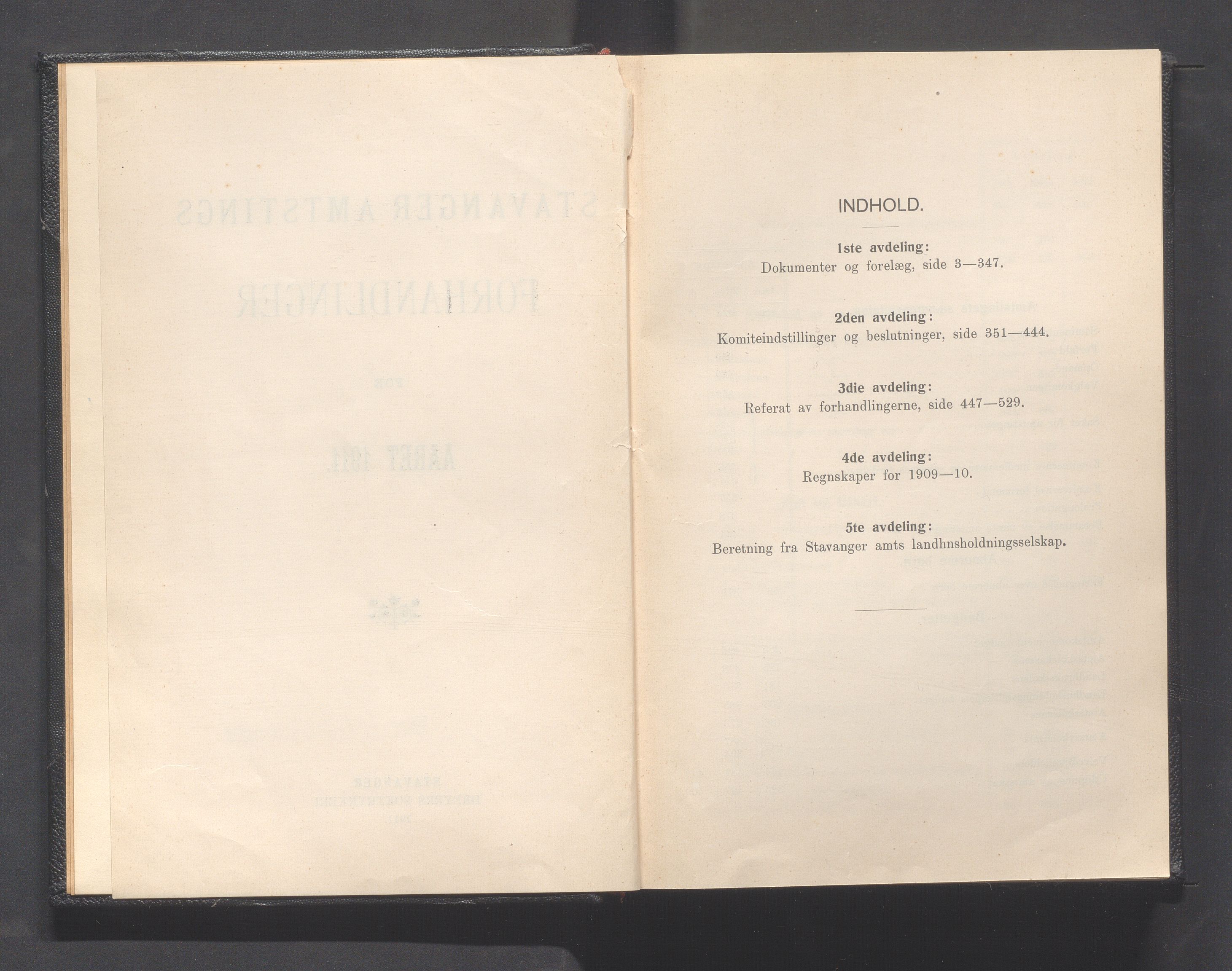 Rogaland fylkeskommune - Fylkesrådmannen , IKAR/A-900/A, 1911, p. 5