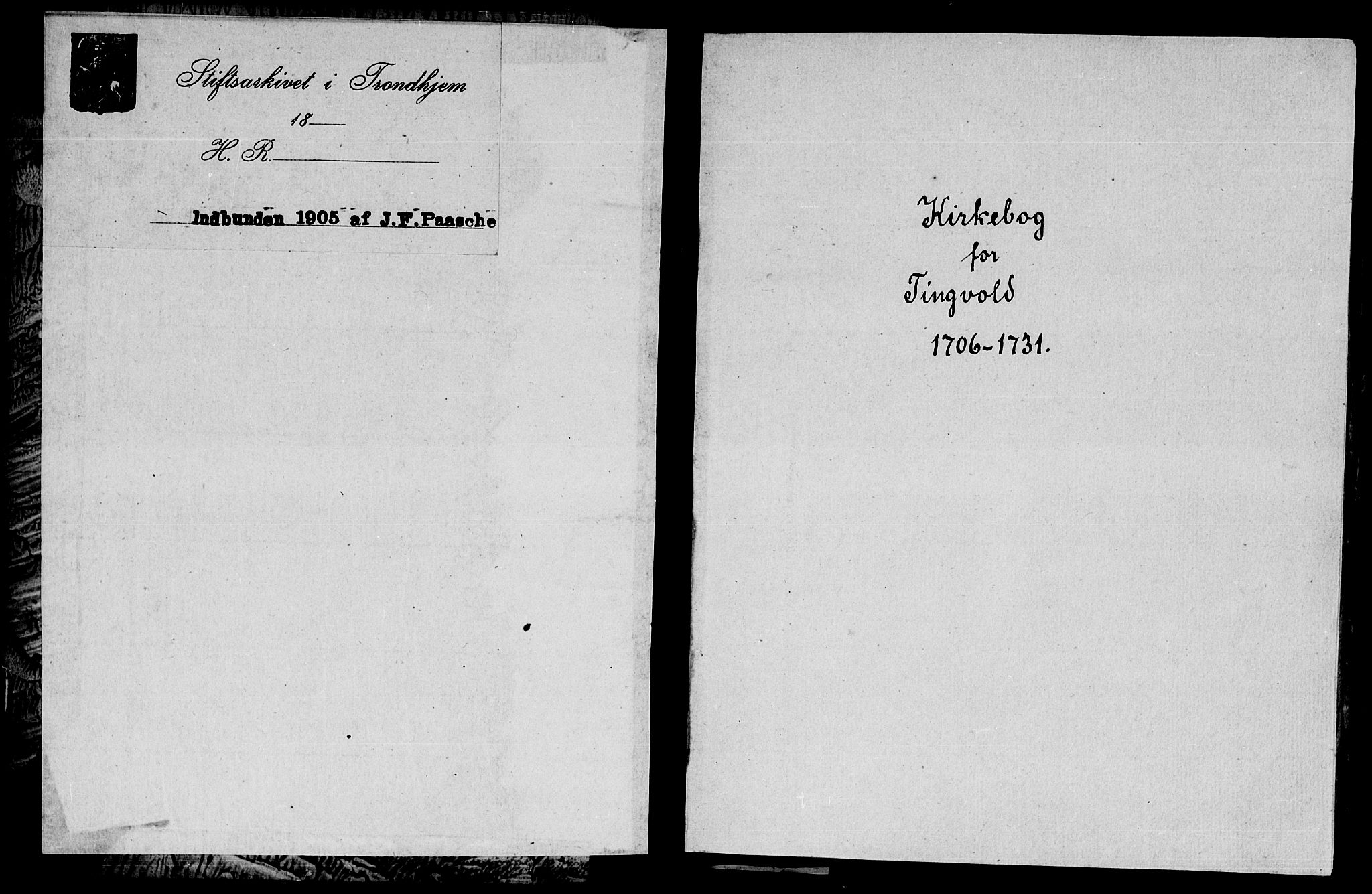 Ministerialprotokoller, klokkerbøker og fødselsregistre - Møre og Romsdal, AV/SAT-A-1454/586/L0977: Parish register (official) no. 586A03, 1706-1731