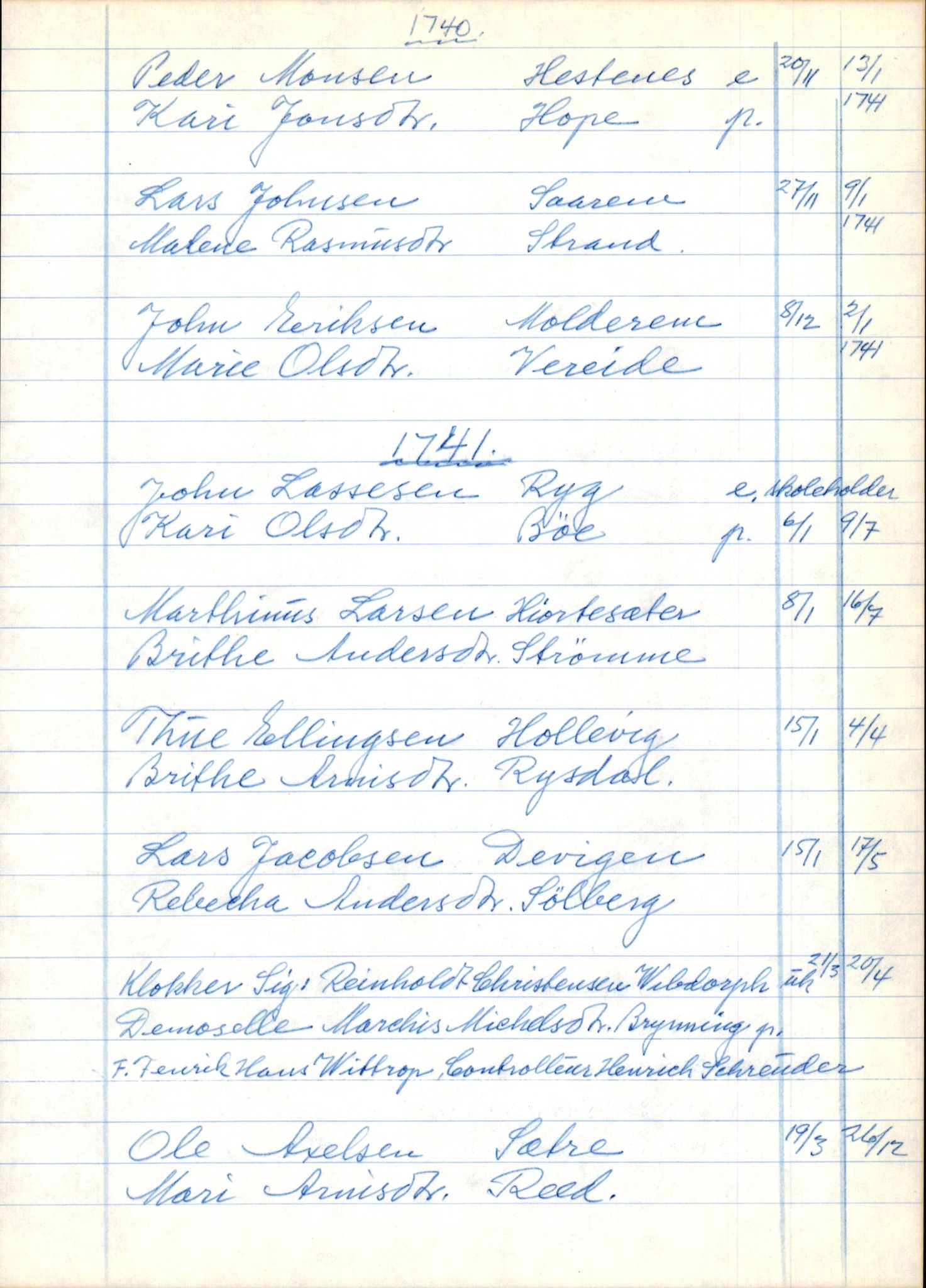 Samling av fulltekstavskrifter, SAB/FULLTEKST/B/14/0002: Gloppen sokneprestembete, ministerialbok nr. A 3, 1739-1757, p. 126