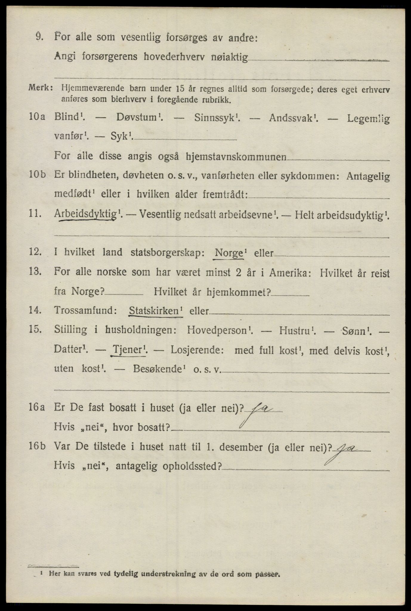 SAO, 1920 census for Onsøy, 1920, p. 4064