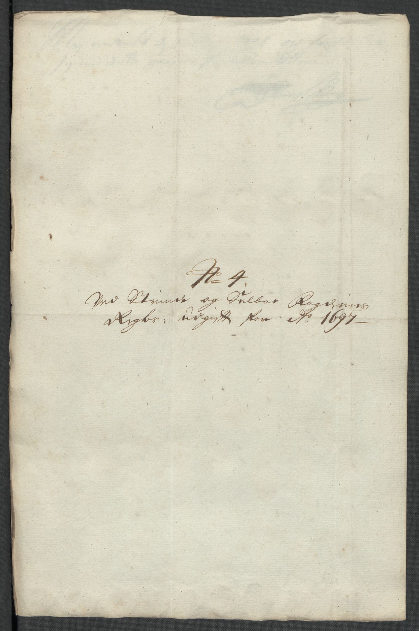 Rentekammeret inntil 1814, Reviderte regnskaper, Fogderegnskap, AV/RA-EA-4092/R61/L4106: Fogderegnskap Strinda og Selbu, 1696-1697, p. 272