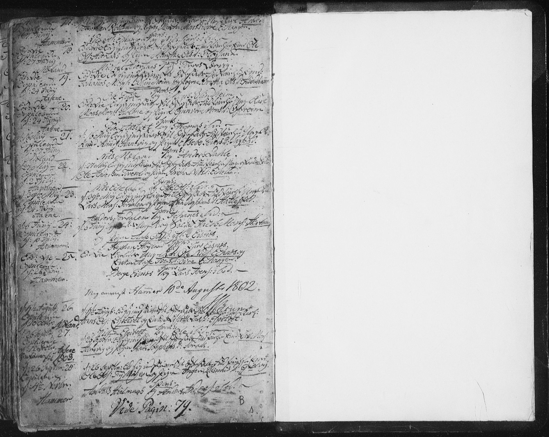 Hamre sokneprestembete, AV/SAB-A-75501/H/Ha/Haa/Haaa/L0008: Parish register (official) no. A 8, 1778-1804