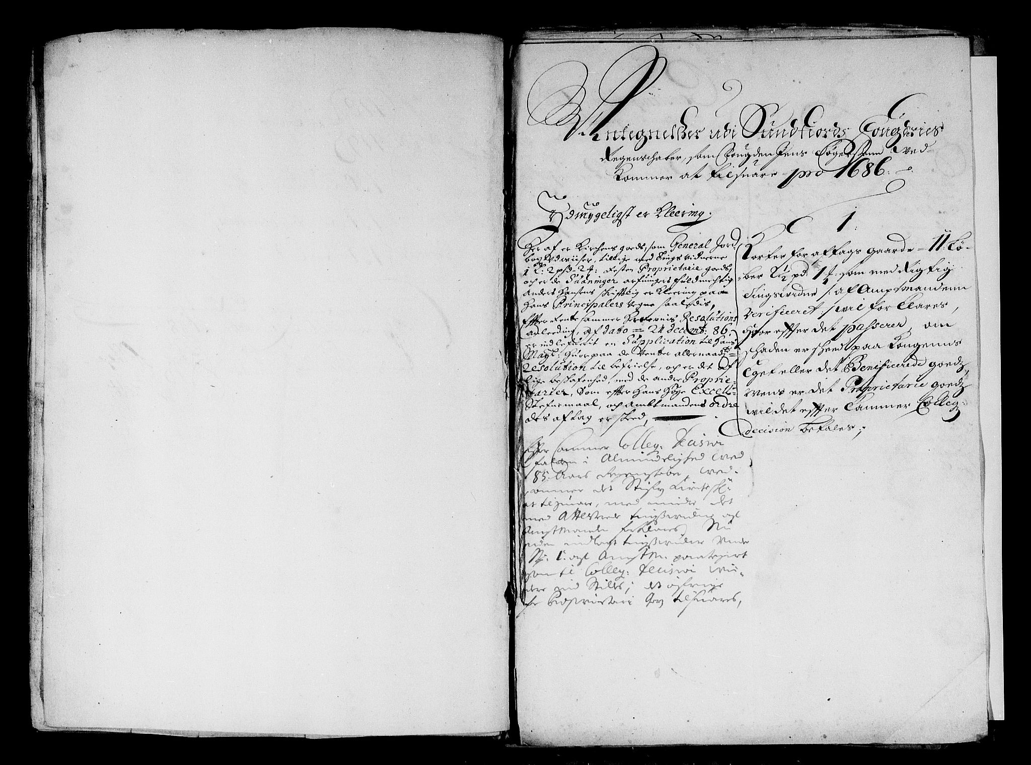 Rentekammeret inntil 1814, Reviderte regnskaper, Stiftamtstueregnskaper, Bergen stiftamt, RA/EA-6043/R/Rc/L0083: Bergen stiftamt, 1685-1687