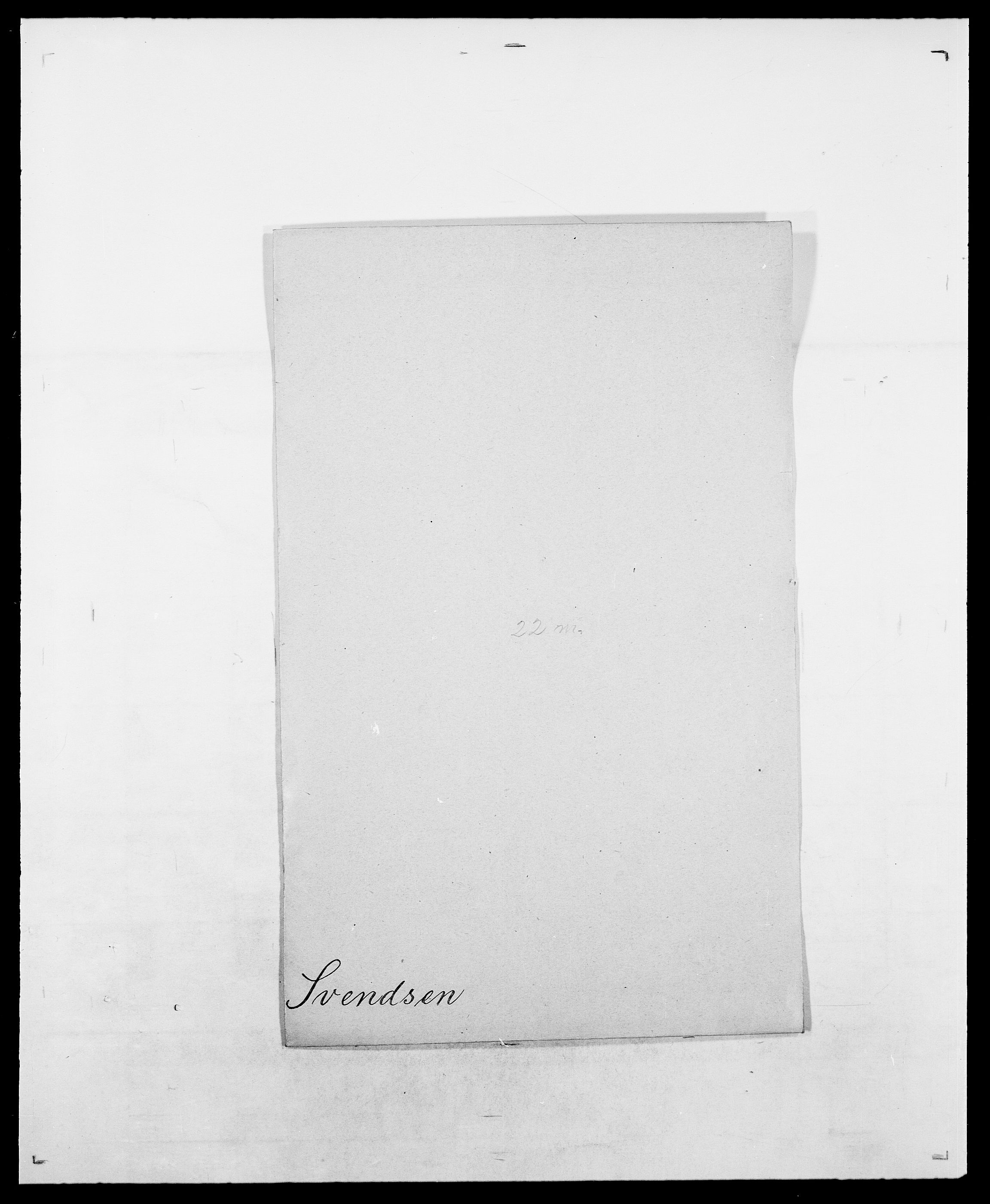 Delgobe, Charles Antoine - samling, SAO/PAO-0038/D/Da/L0038: Svanenskjold - Thornsohn, p. 27