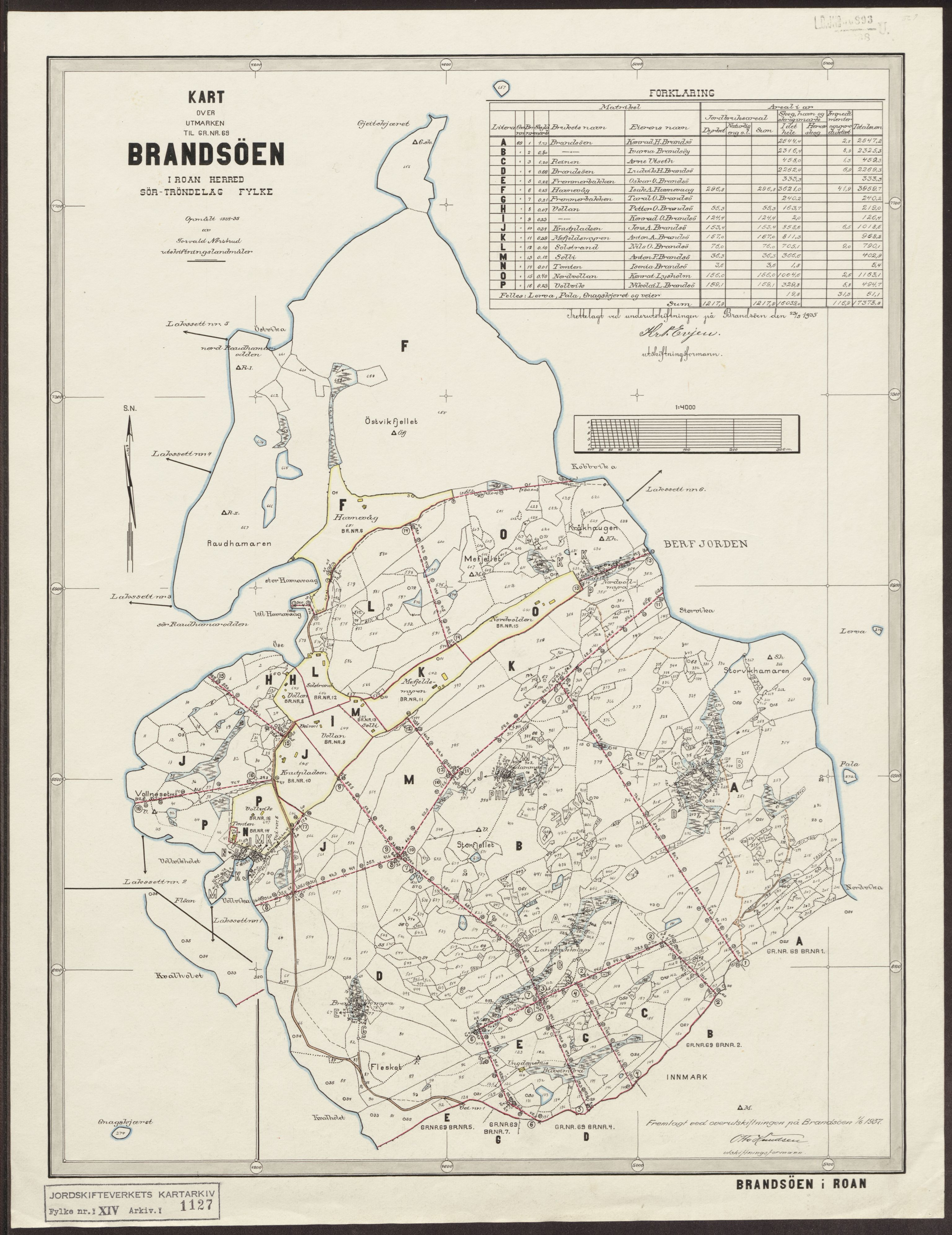 Jordskifteverkets kartarkiv, RA/S-3929/T, 1859-1988, p. 1781