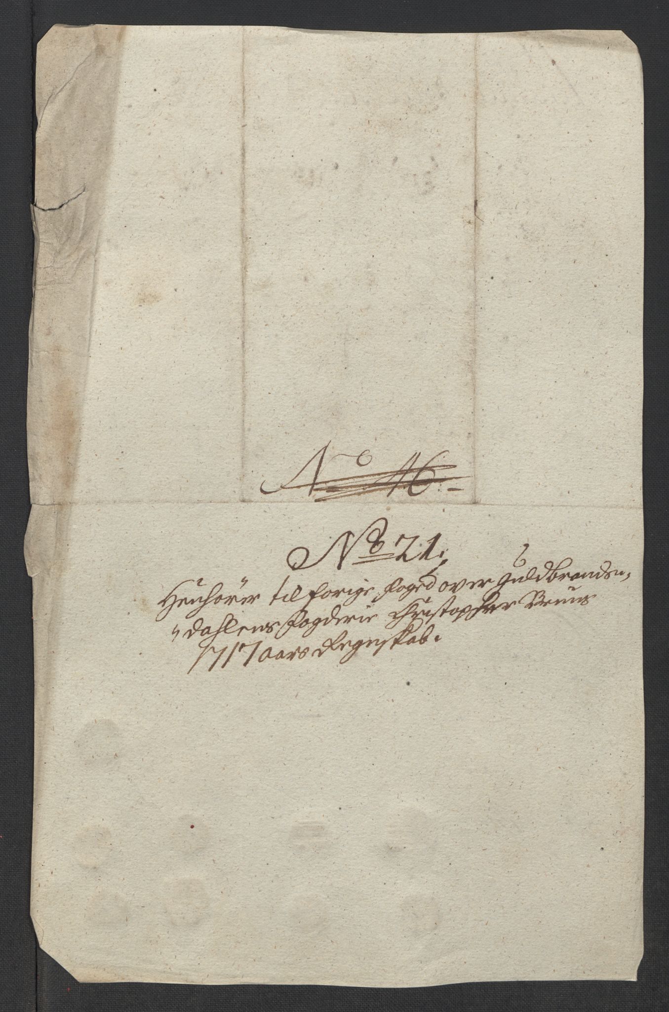 Rentekammeret inntil 1814, Reviderte regnskaper, Fogderegnskap, RA/EA-4092/R17/L1187: Fogderegnskap Gudbrandsdal, 1717, p. 197