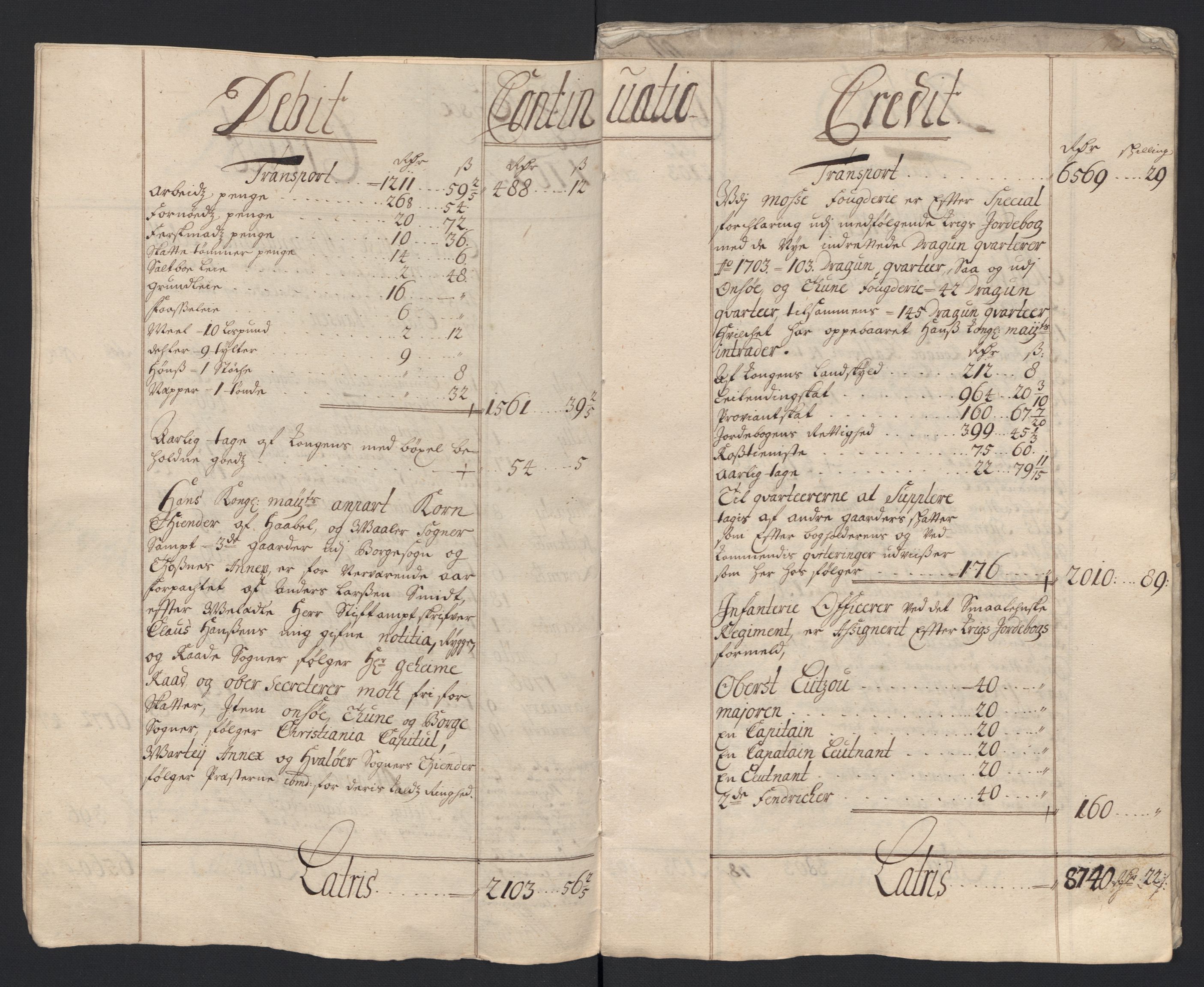 Rentekammeret inntil 1814, Reviderte regnskaper, Fogderegnskap, AV/RA-EA-4092/R04/L0133: Fogderegnskap Moss, Onsøy, Tune, Veme og Åbygge, 1705-1706, p. 5