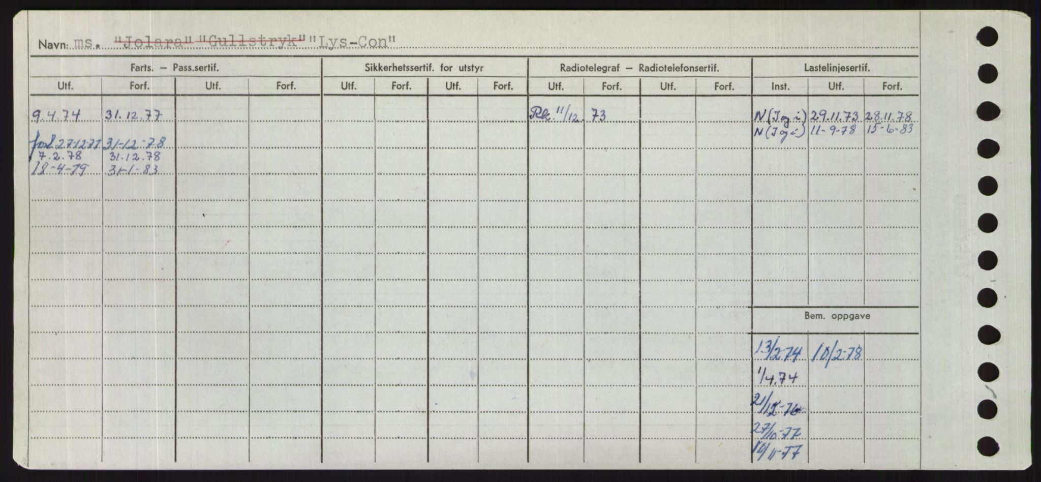 Sjøfartsdirektoratet med forløpere, Skipsmålingen, AV/RA-S-1627/H/Hd/L0023: Fartøy, Lia-Løv, p. 498