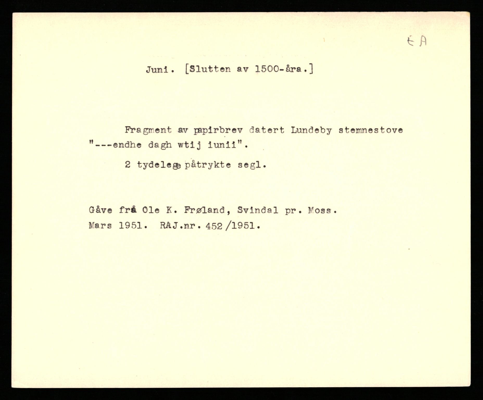 Riksarkivets diplomsamling, AV/RA-EA-5965/F35/F35b/L0004: Riksarkivets diplomer, seddelregister, 1593-1600, p. 625