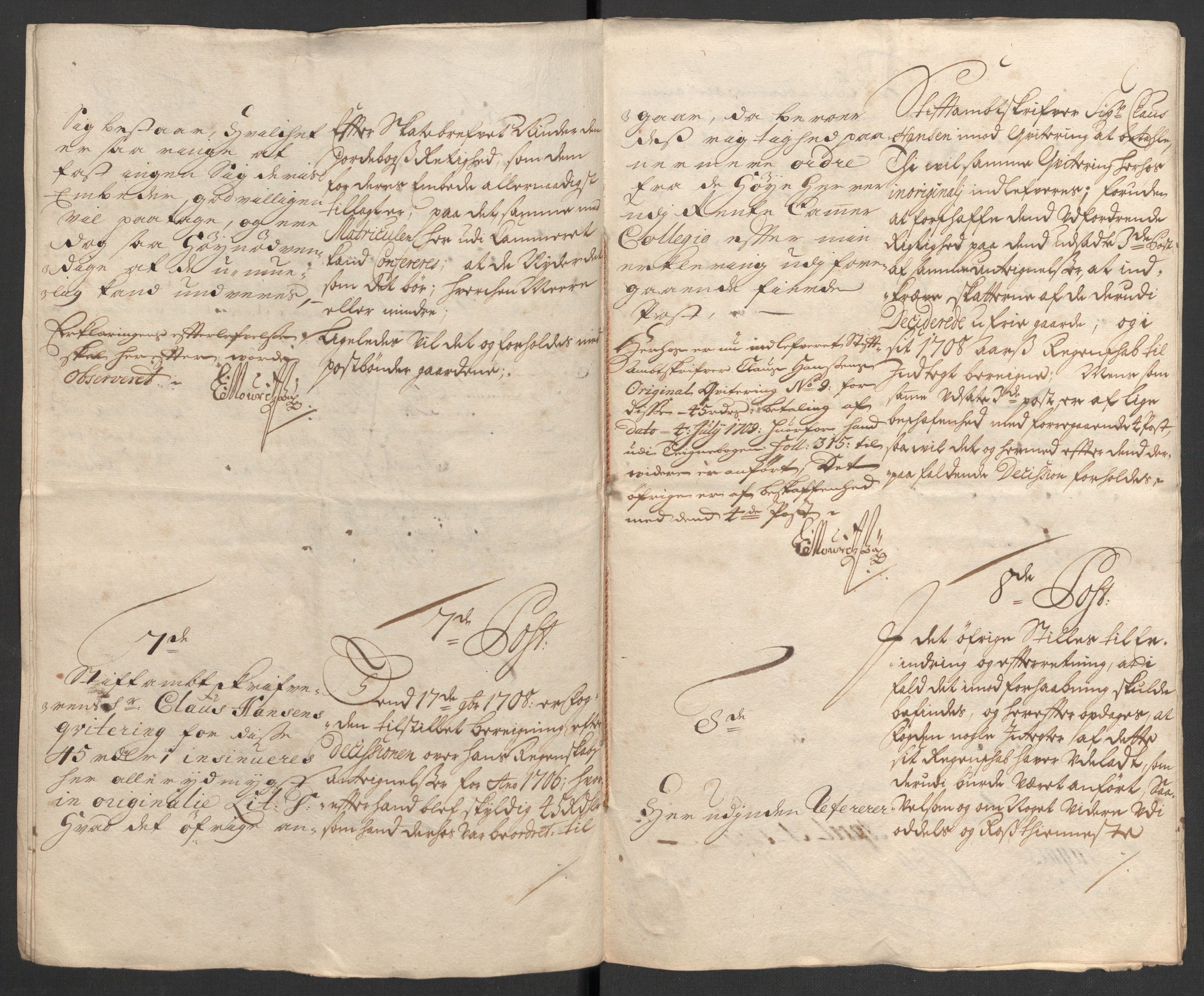 Rentekammeret inntil 1814, Reviderte regnskaper, Fogderegnskap, AV/RA-EA-4092/R30/L1701: Fogderegnskap Hurum, Røyken, Eiker og Lier, 1706-1707, p. 429