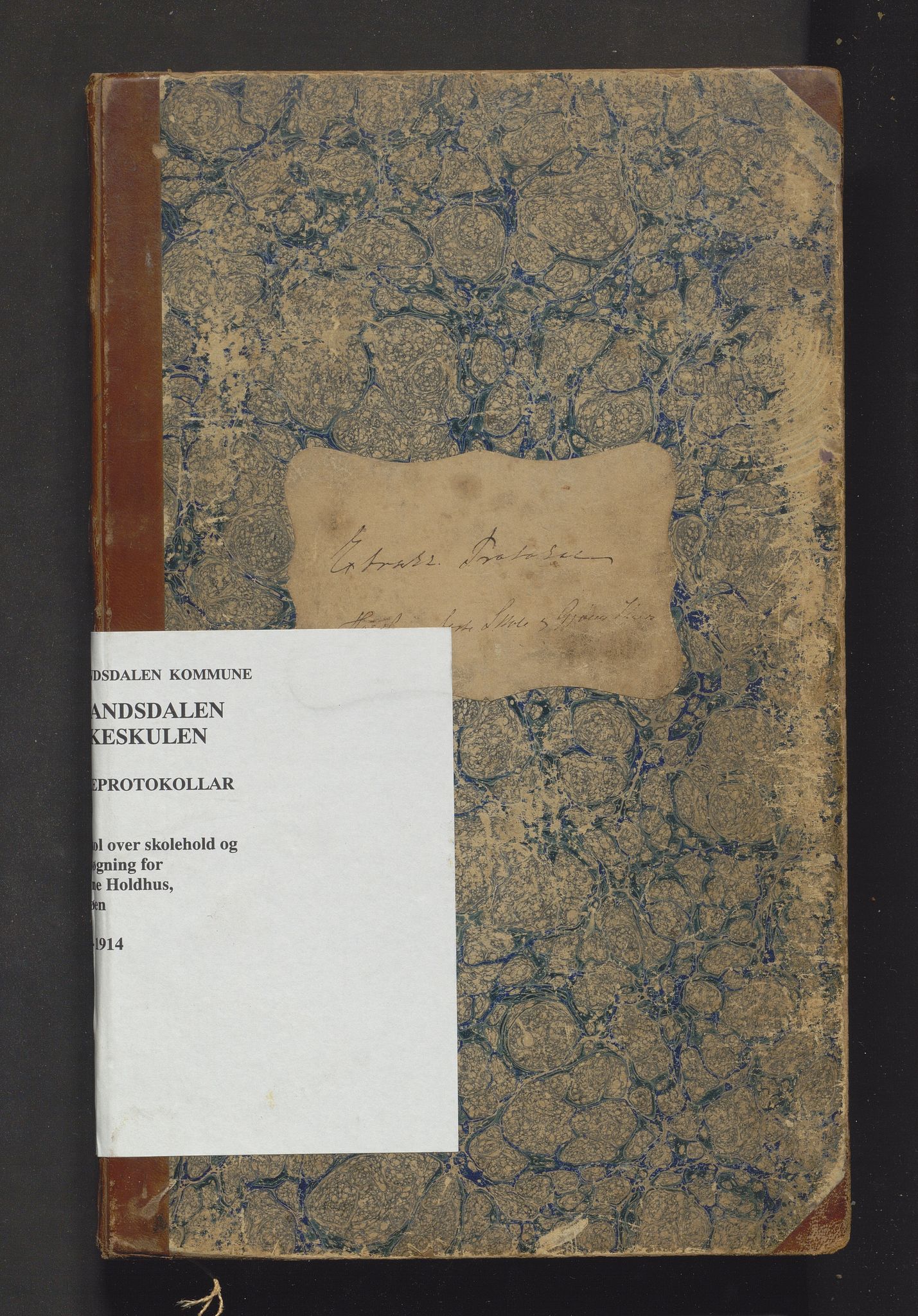 Hålandsdalen kommune. Barneskulane, IKAH/1239-231/F/Fa/L0006: Skuleprotokoll for Kirkebygden og Gjøen krinsar i Fusa prestegjeld, 1884-1914