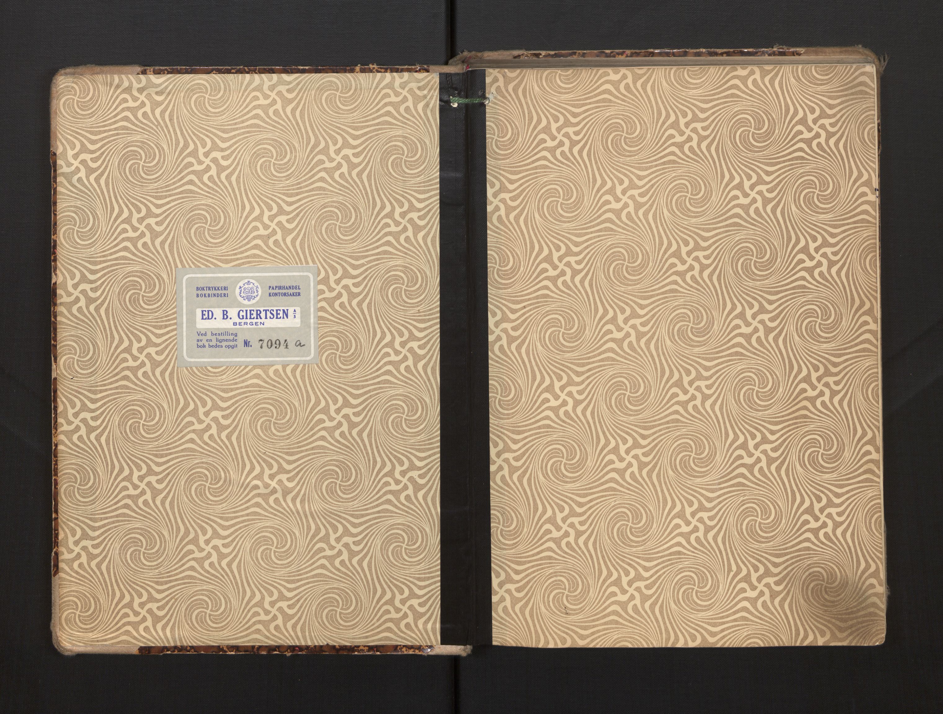 Fiskeridirektoratet - 1 Adm. ledelse - 13 Båtkontoret, AV/SAB-A-2003/I/Ia/Iab/L0077: 135.0231/2  Merkeprotokoll - Tromsøysund, 1933-1942