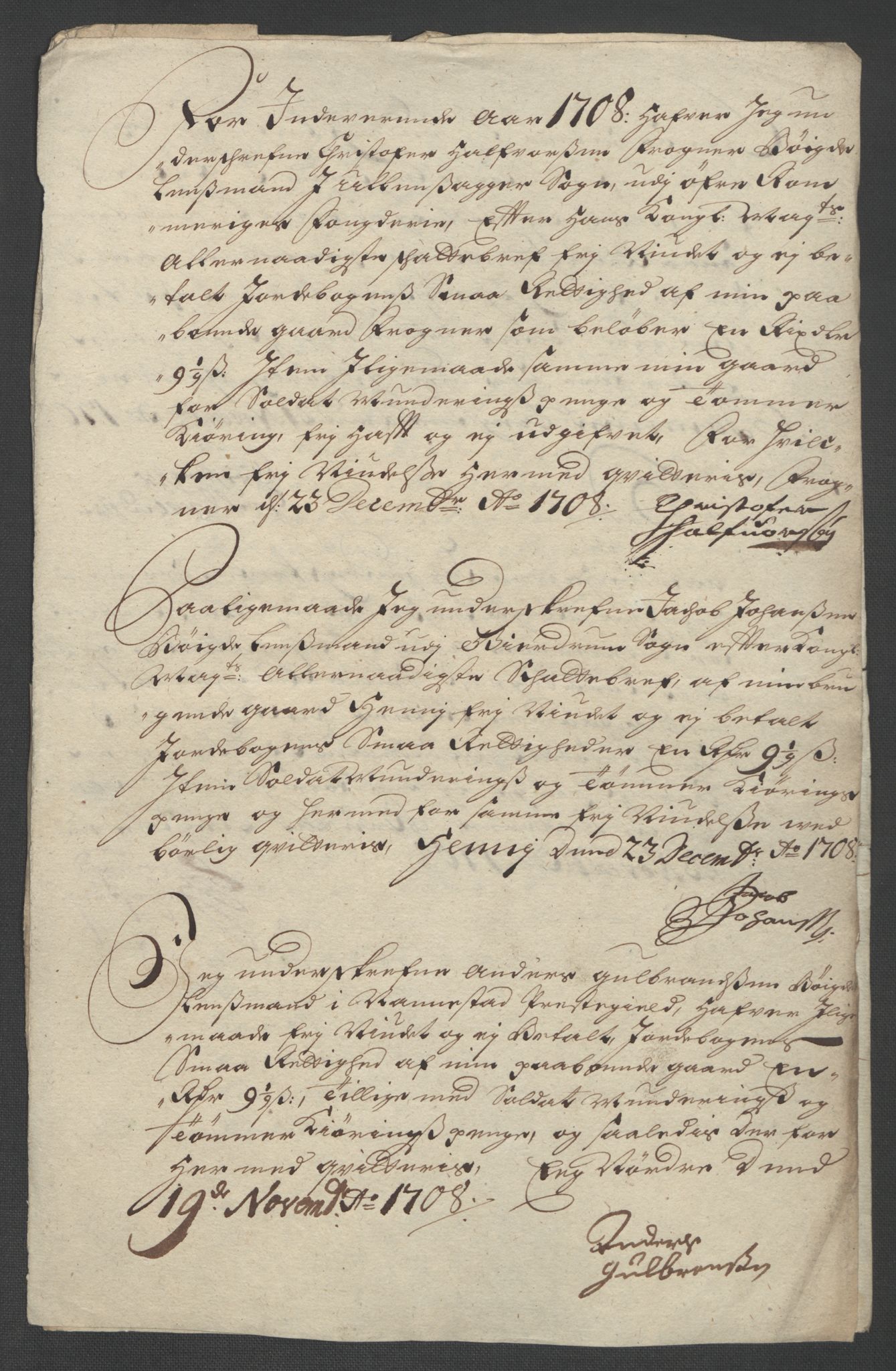 Rentekammeret inntil 1814, Reviderte regnskaper, Fogderegnskap, AV/RA-EA-4092/R12/L0719: Fogderegnskap Øvre Romerike, 1708-1709, p. 31