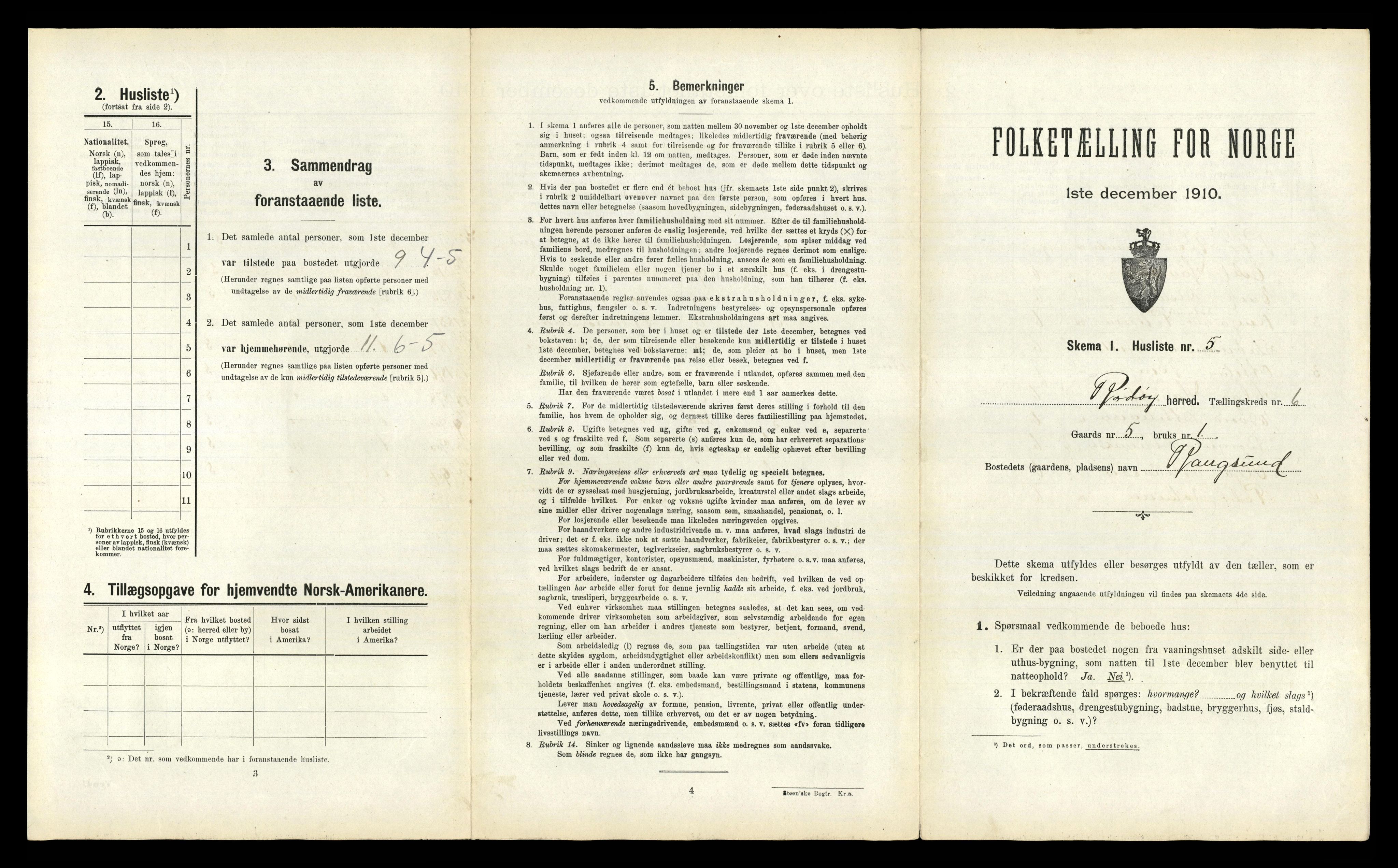 RA, 1910 census for Rødøy, 1910, p. 641