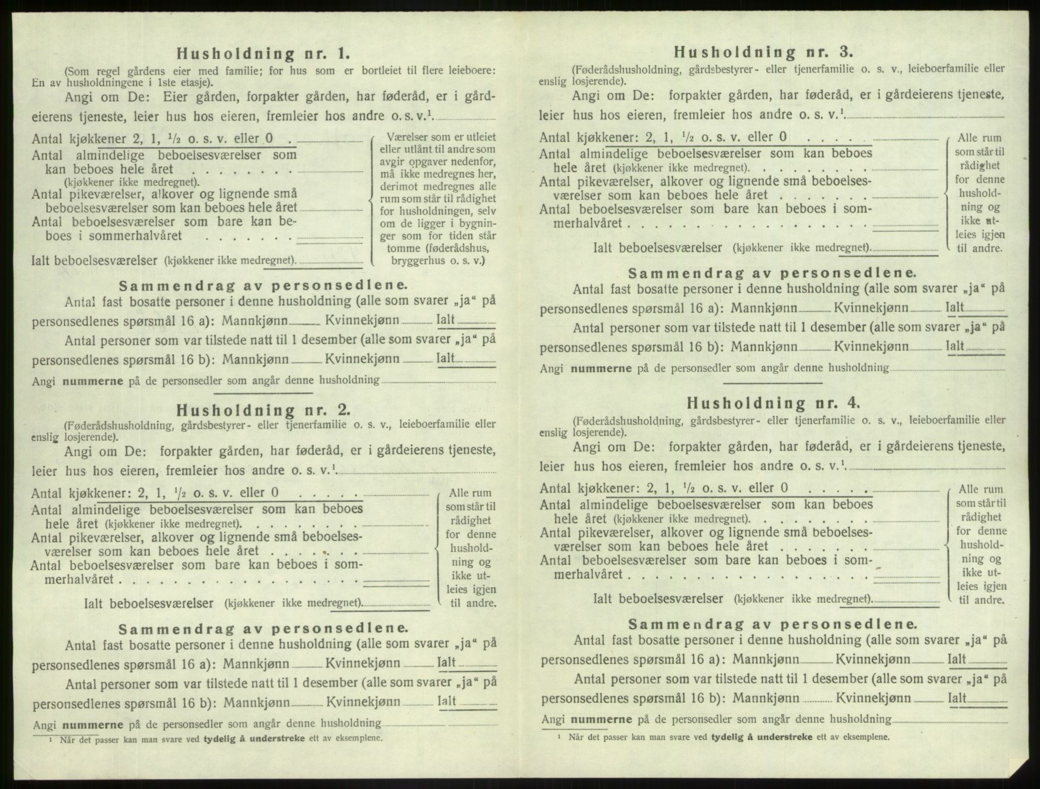 SAB, 1920 census for Askvoll, 1920, p. 915