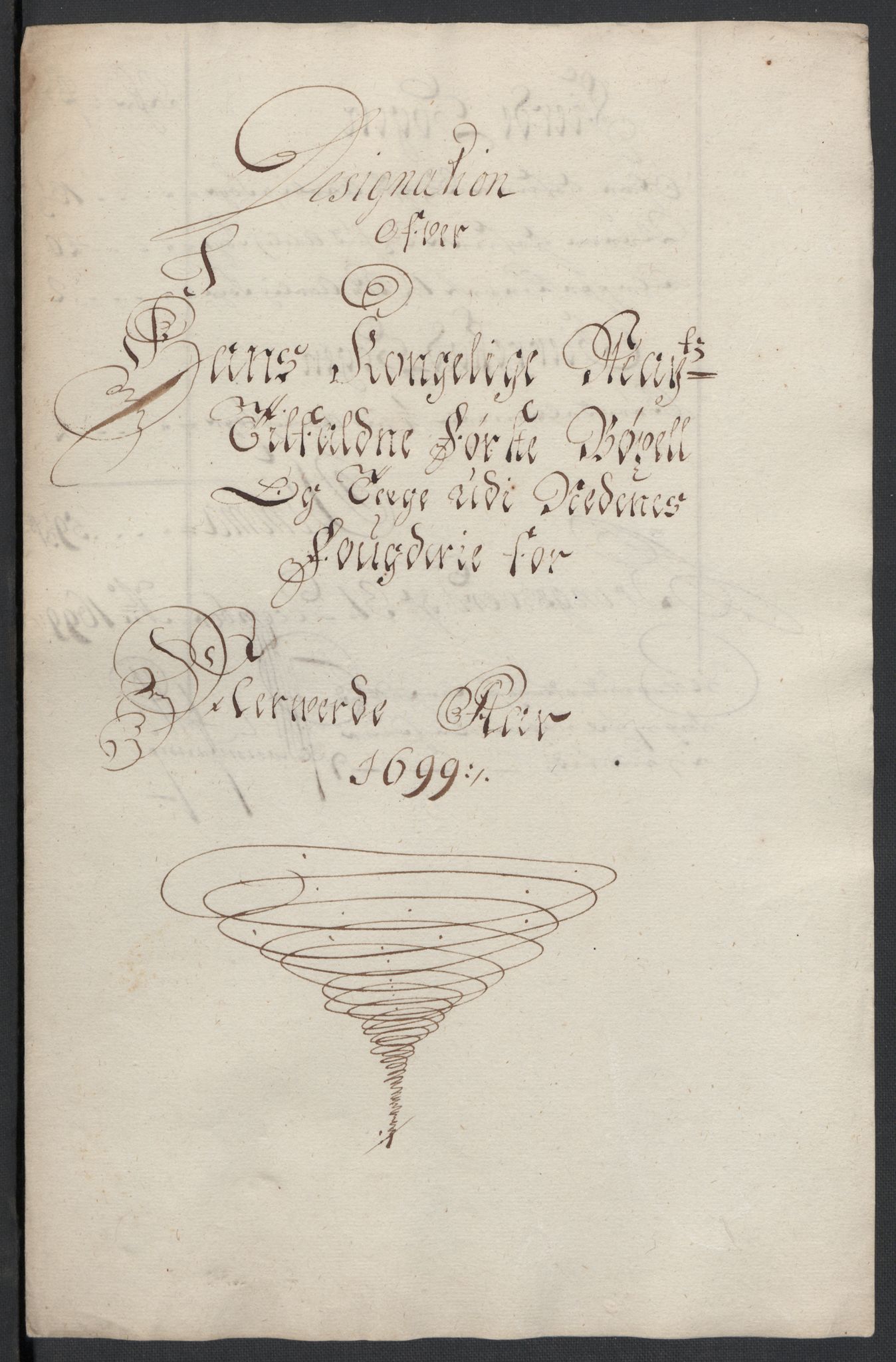 Rentekammeret inntil 1814, Reviderte regnskaper, Fogderegnskap, AV/RA-EA-4092/R39/L2314: Fogderegnskap Nedenes, 1698-1699, p. 251