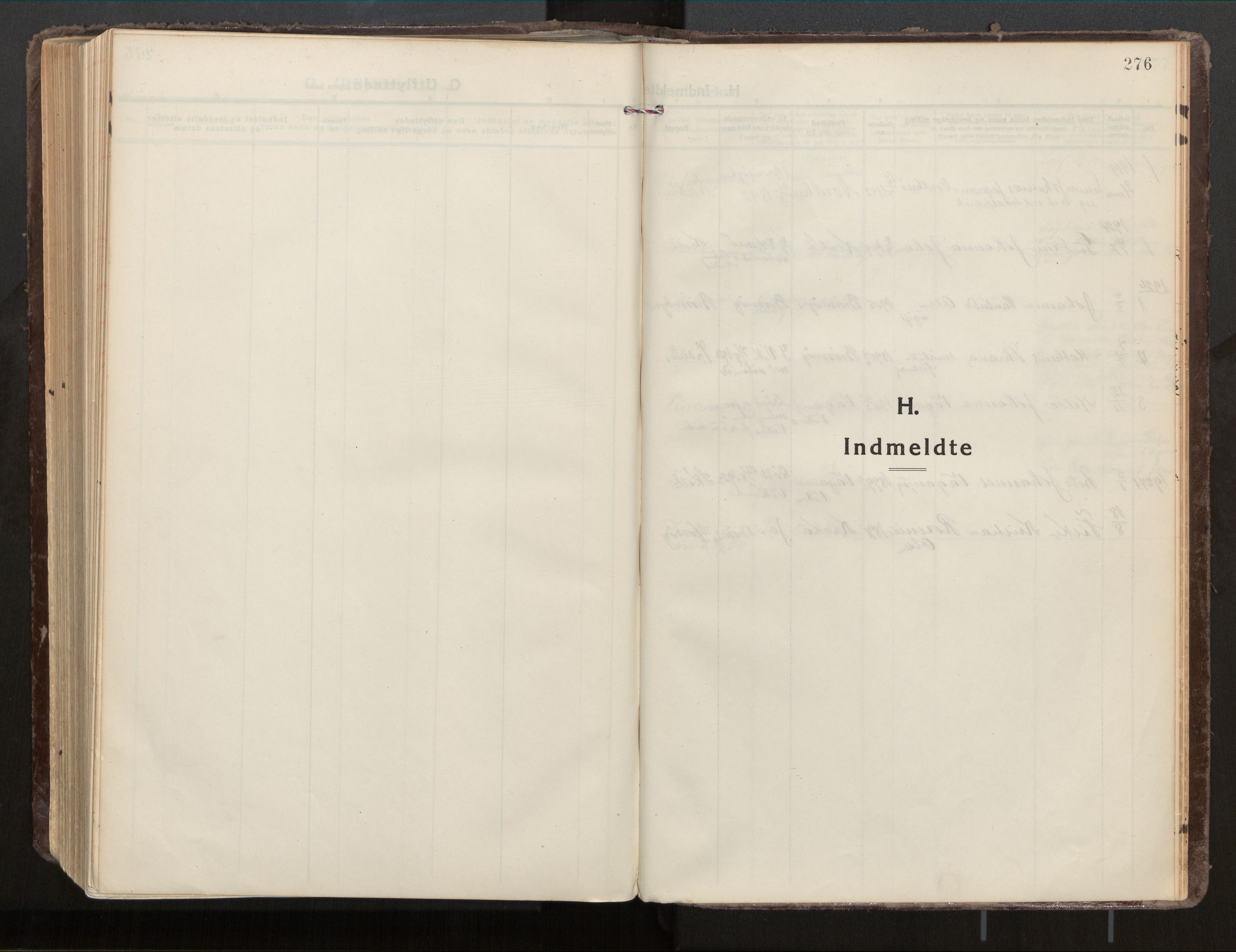 Ministerialprotokoller, klokkerbøker og fødselsregistre - Nordland, AV/SAT-A-1459/813/L0207a: Parish register (official) no. 813A18, 1919-1927, p. 276