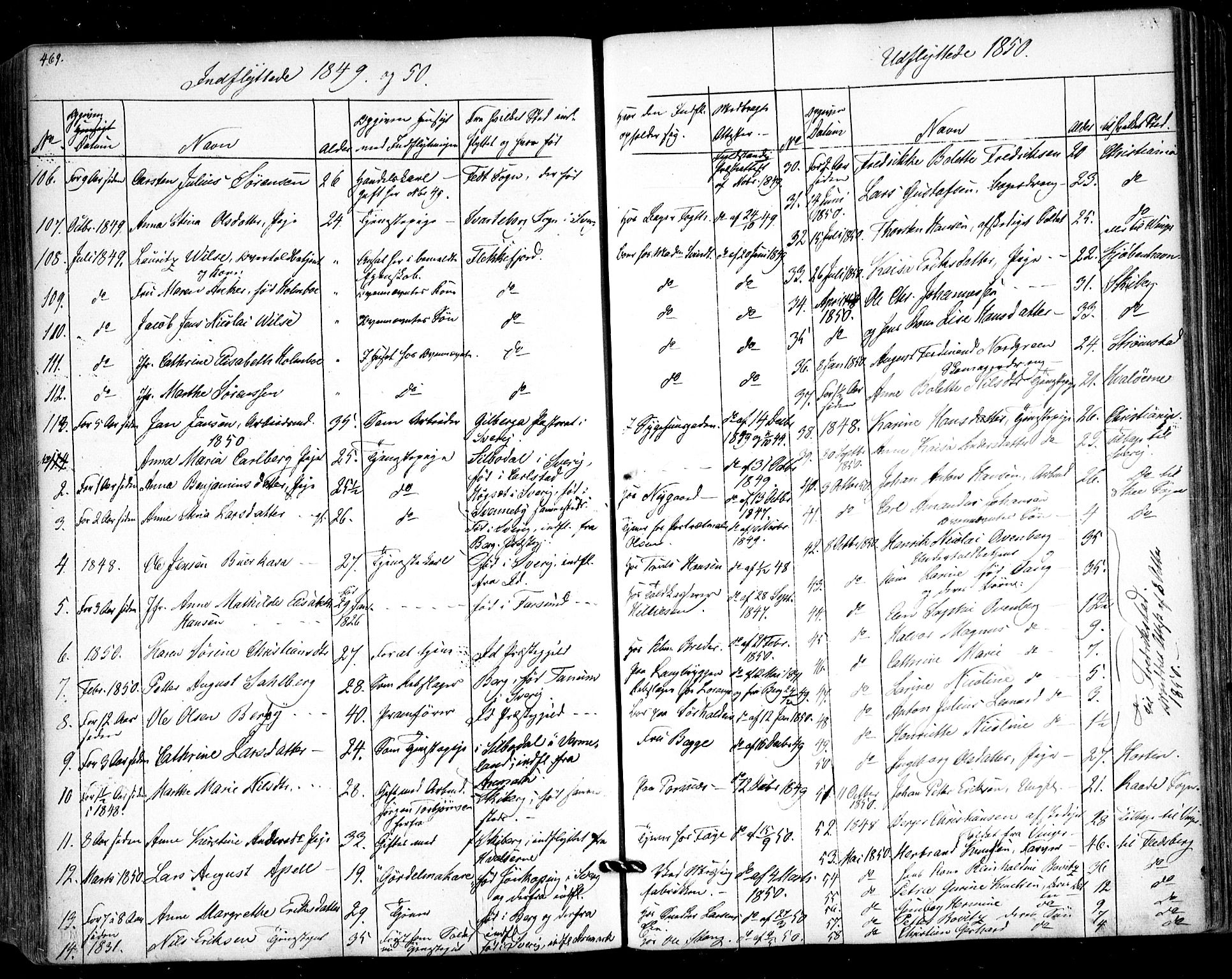 Halden prestekontor Kirkebøker, AV/SAO-A-10909/F/Fa/L0006: Parish register (official) no. I 6, 1845-1856, p. 469