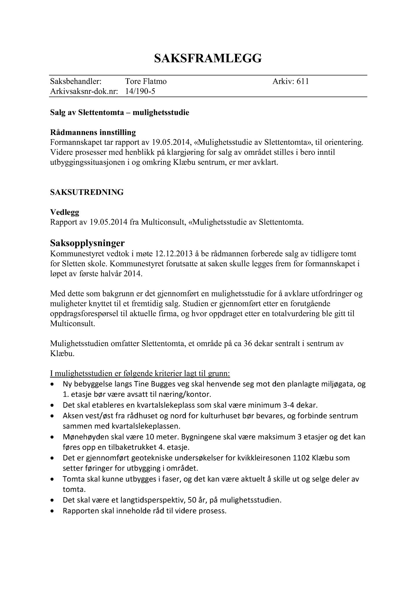 Klæbu Kommune, TRKO/KK/01-KS/L007: Kommunestyret - Møtedokumenter, 2014, p. 1957