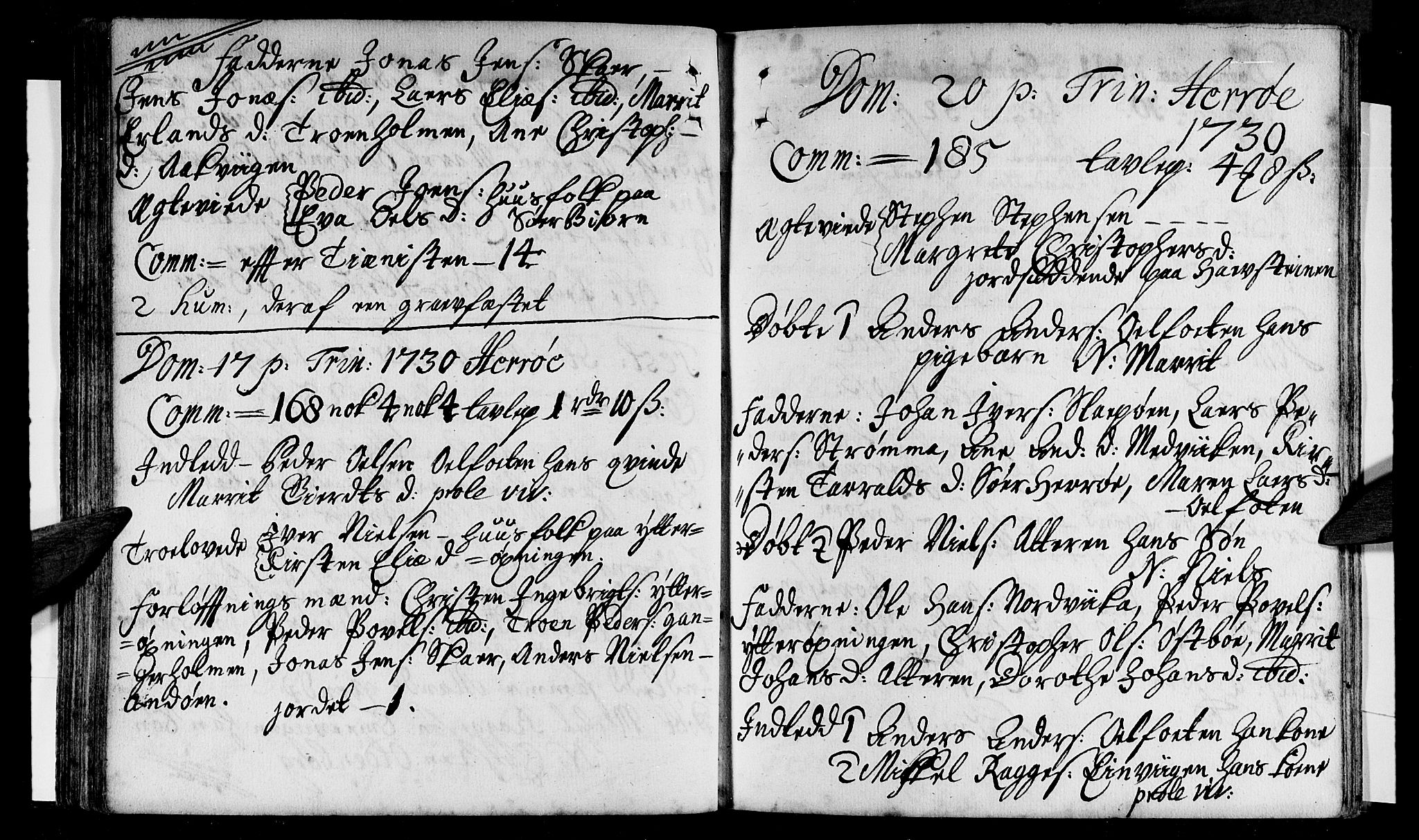 Ministerialprotokoller, klokkerbøker og fødselsregistre - Nordland, AV/SAT-A-1459/834/L0503: Parish register (official) no. 834A01, 1714-1737