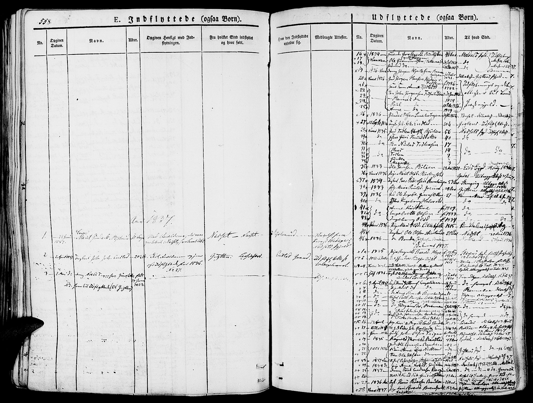 Lesja prestekontor, SAH/PREST-068/H/Ha/Haa/L0005: Parish register (official) no. 5, 1830-1842, p. 558