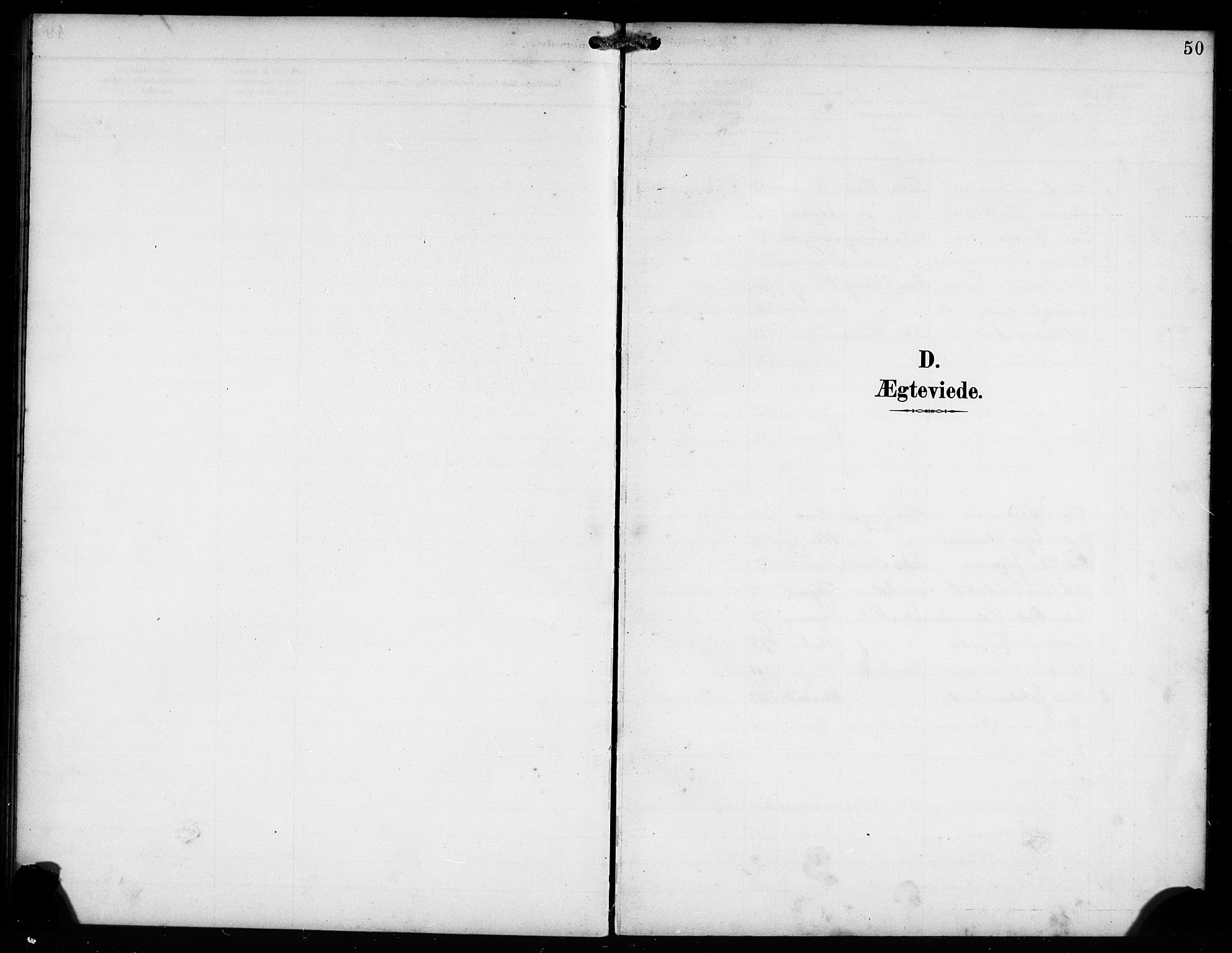 Lindås Sokneprestembete, SAB/A-76701/H/Hab: Parish register (copy) no. D 2, 1898-1910, p. 50