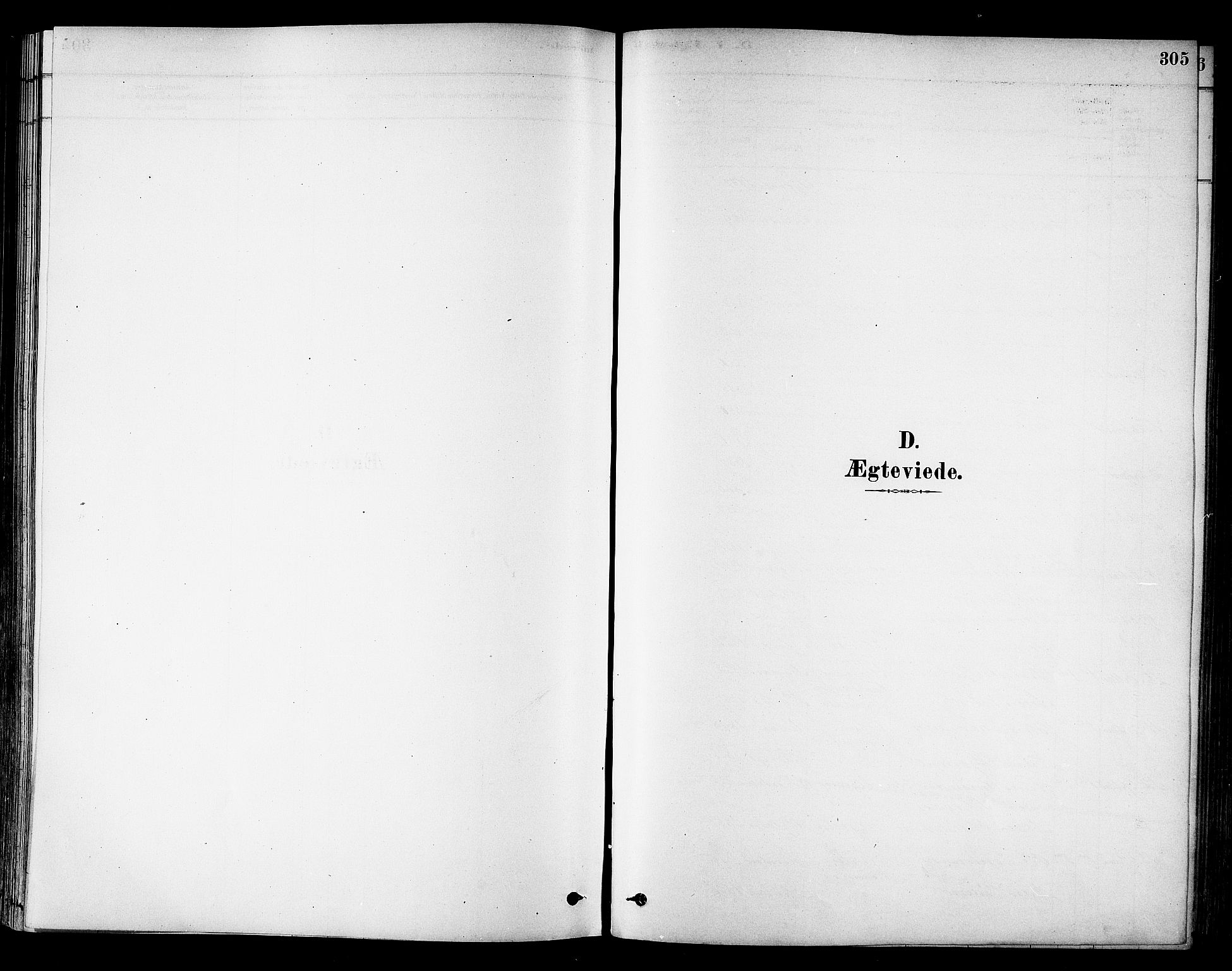 Ministerialprotokoller, klokkerbøker og fødselsregistre - Sør-Trøndelag, SAT/A-1456/695/L1148: Parish register (official) no. 695A08, 1878-1891, p. 305