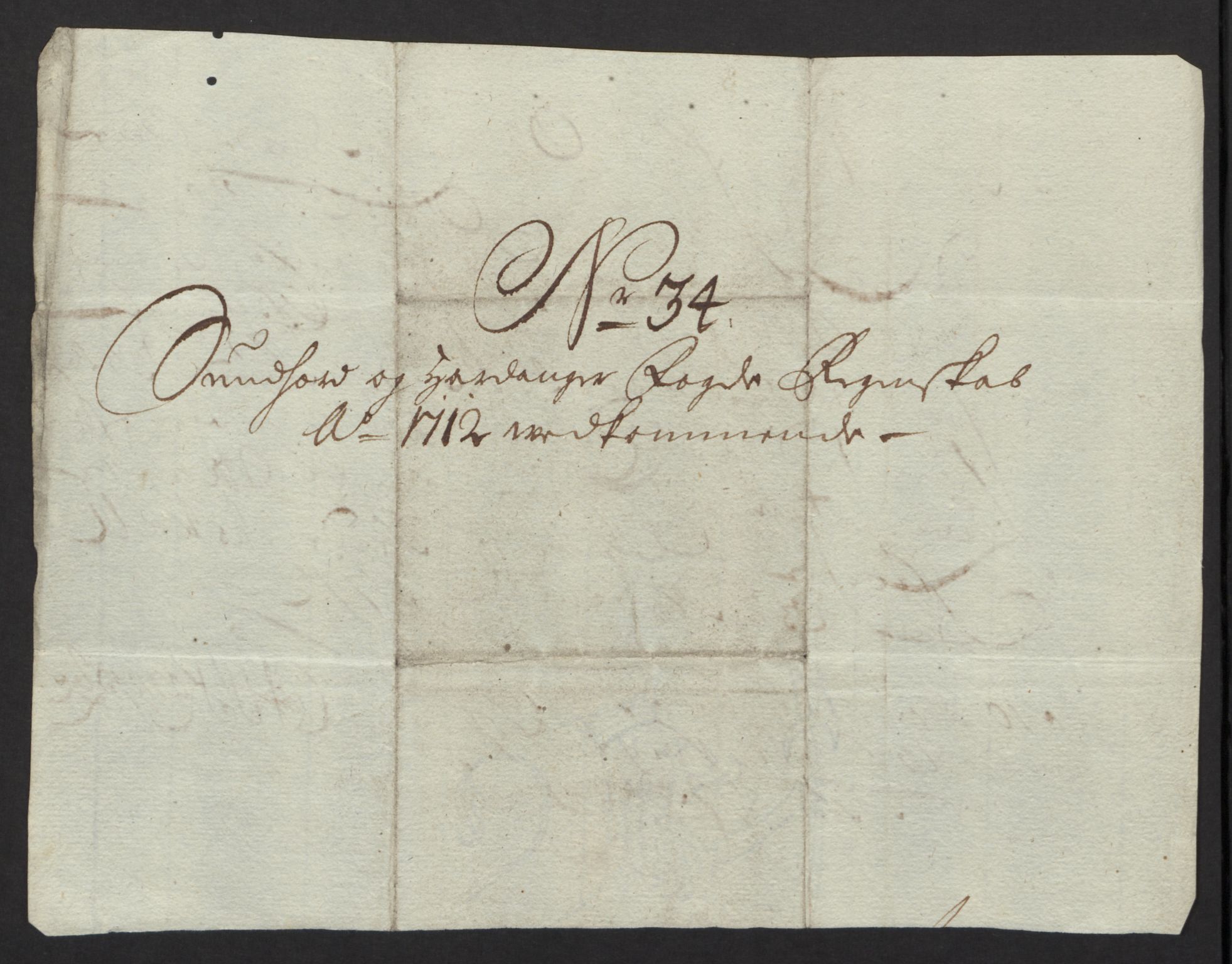 Rentekammeret inntil 1814, Reviderte regnskaper, Fogderegnskap, AV/RA-EA-4092/R48/L2988: Fogderegnskap Sunnhordland og Hardanger, 1712, p. 310