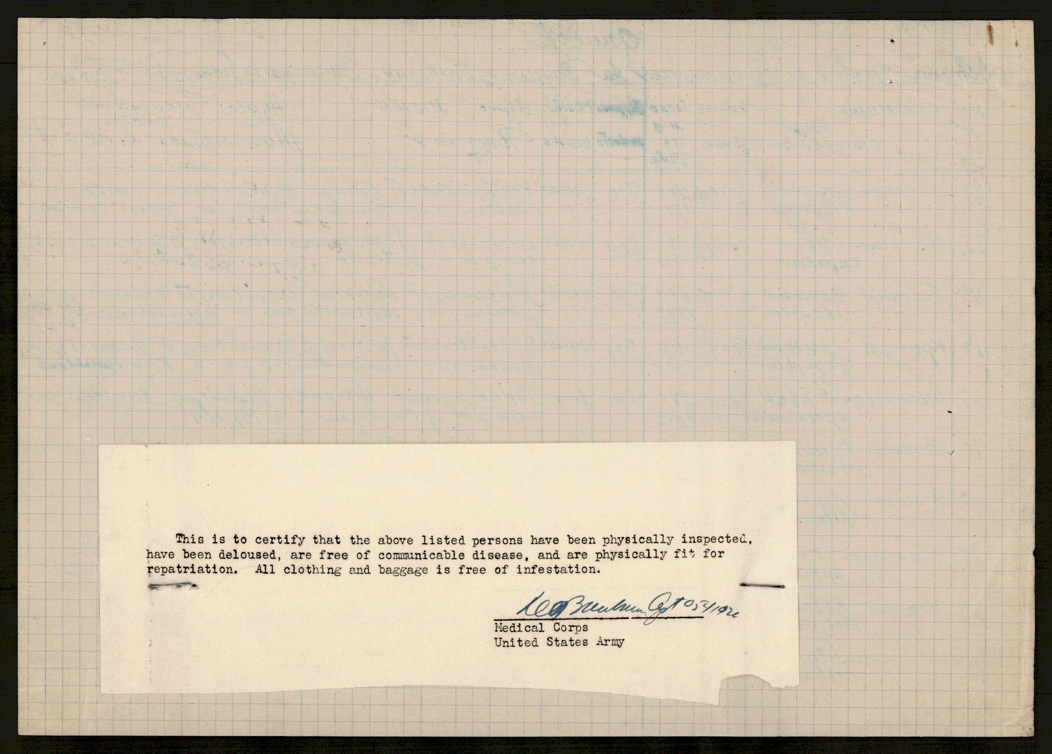 Flyktnings- og fangedirektoratet, Repatrieringskontoret, AV/RA-S-1681/D/Db/L0019: Displaced Persons (DPs) og sivile tyskere, 1945-1948, p. 1000