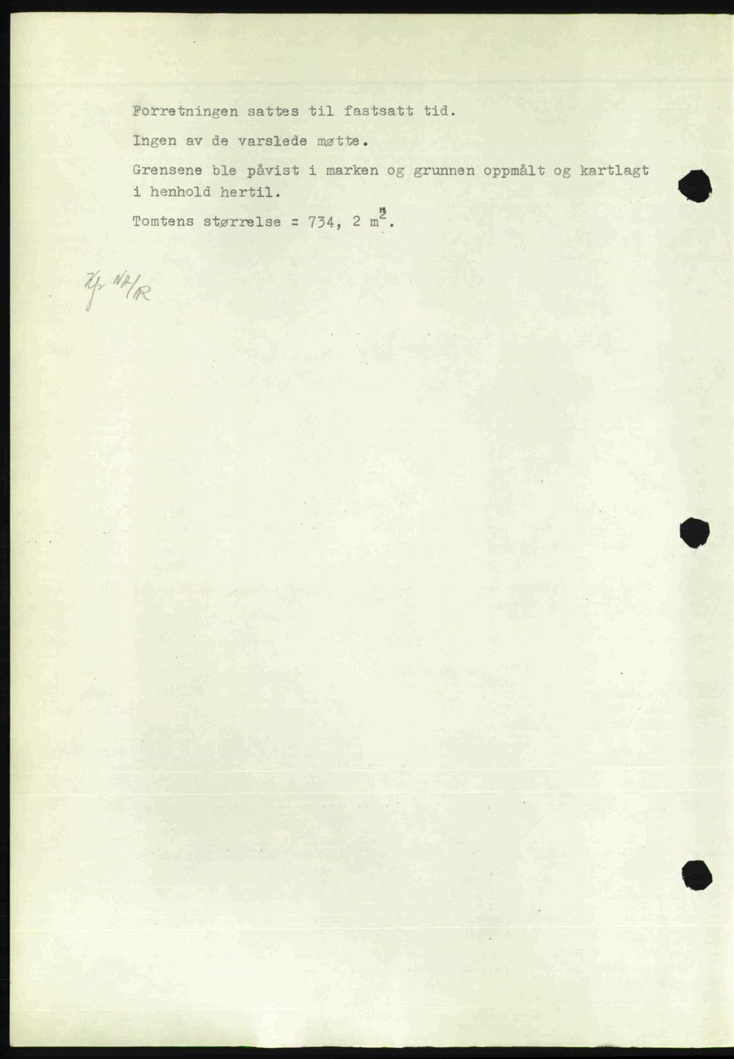 Nordmøre sorenskriveri, AV/SAT-A-4132/1/2/2Ca: Mortgage book no. A106, 1947-1947, Diary no: : 2276/1947