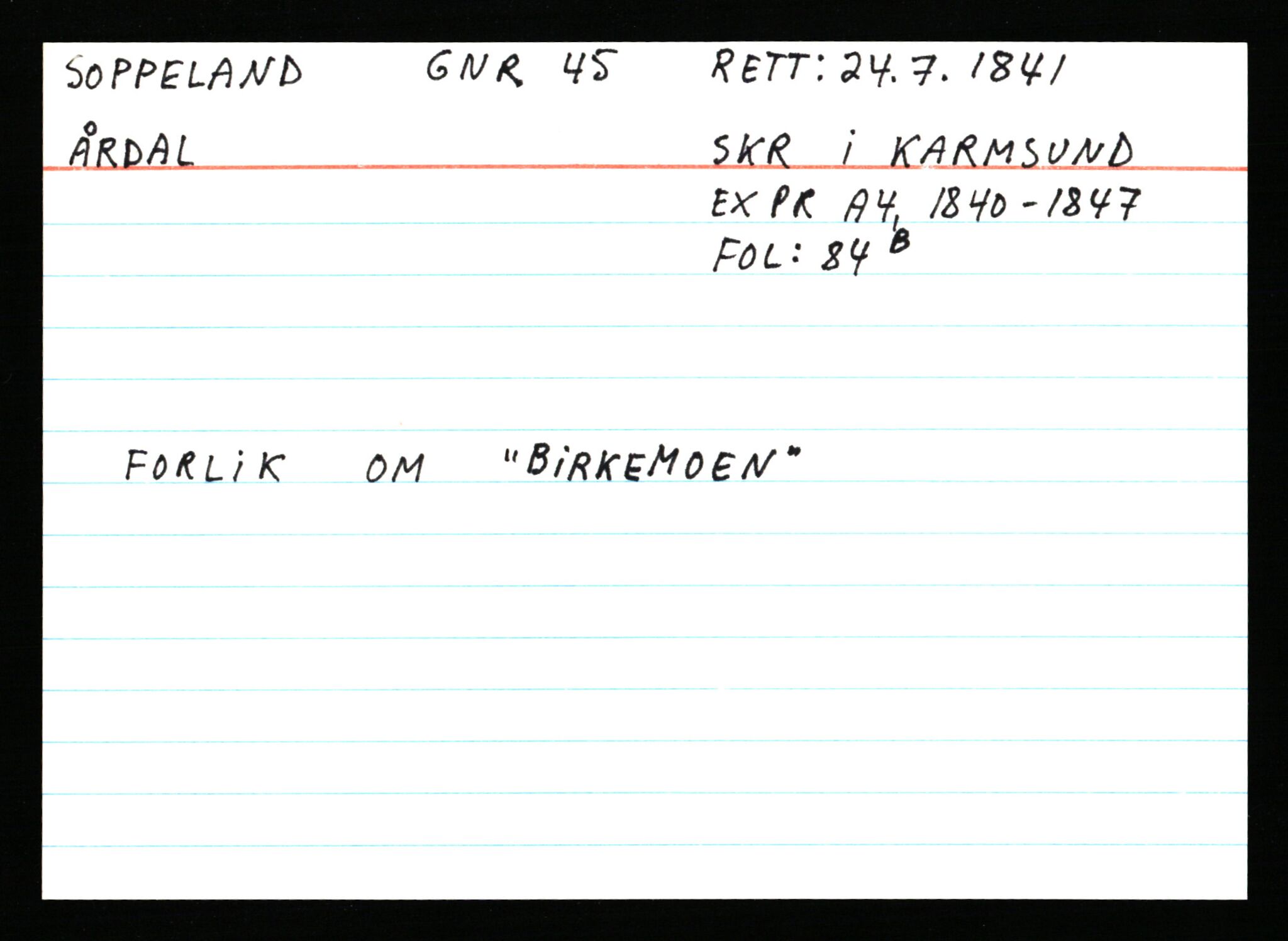 Statsarkivet i Stavanger, AV/SAST-A-101971/03/Y/Ym/L0054: Åstedskort sortert etter gårdsnavn: Soleim - Stavneim, 1600-1950, p. 93