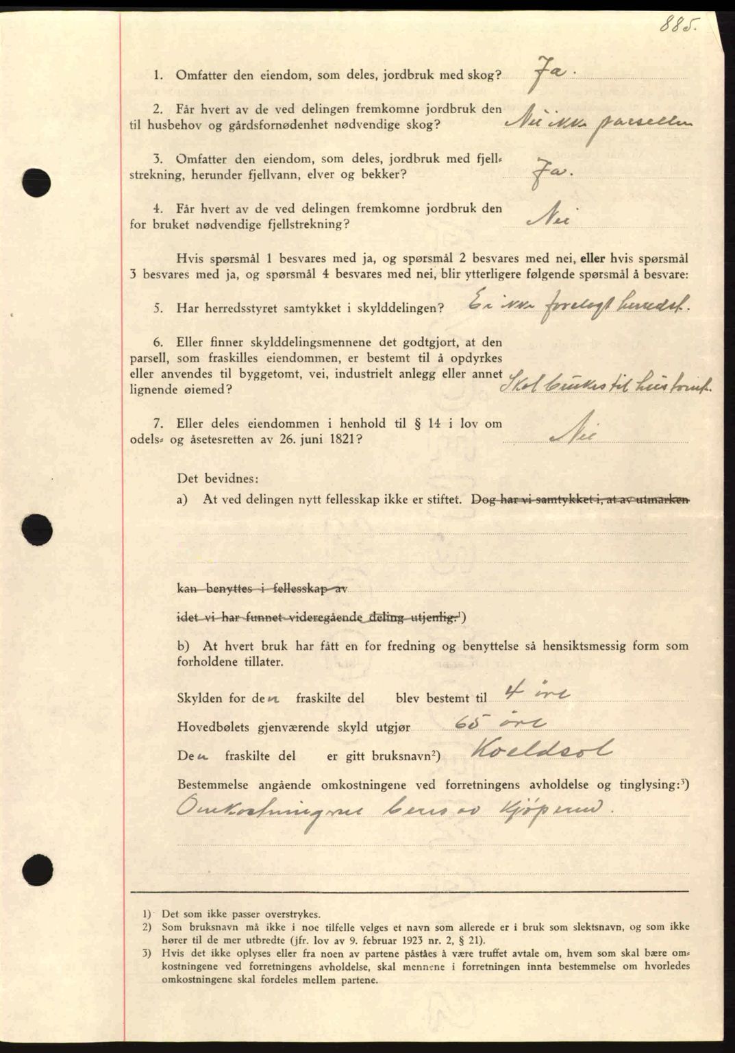 Nordmøre sorenskriveri, AV/SAT-A-4132/1/2/2Ca: Mortgage book no. A87, 1939-1940, Diary no: : 100/1940