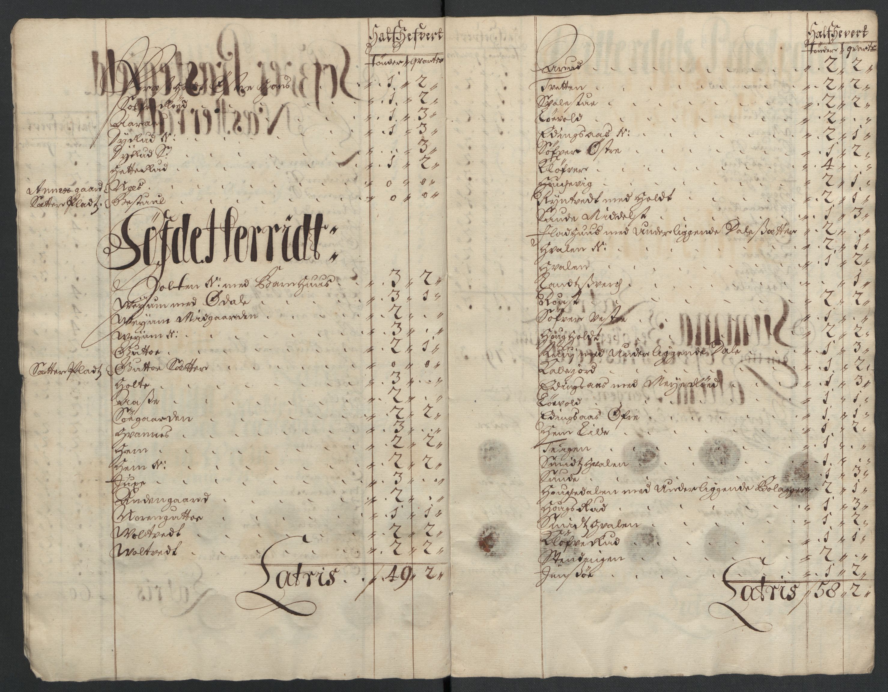 Rentekammeret inntil 1814, Reviderte regnskaper, Fogderegnskap, AV/RA-EA-4092/R36/L2118: Fogderegnskap Øvre og Nedre Telemark og Bamble, 1708-1709, p. 35