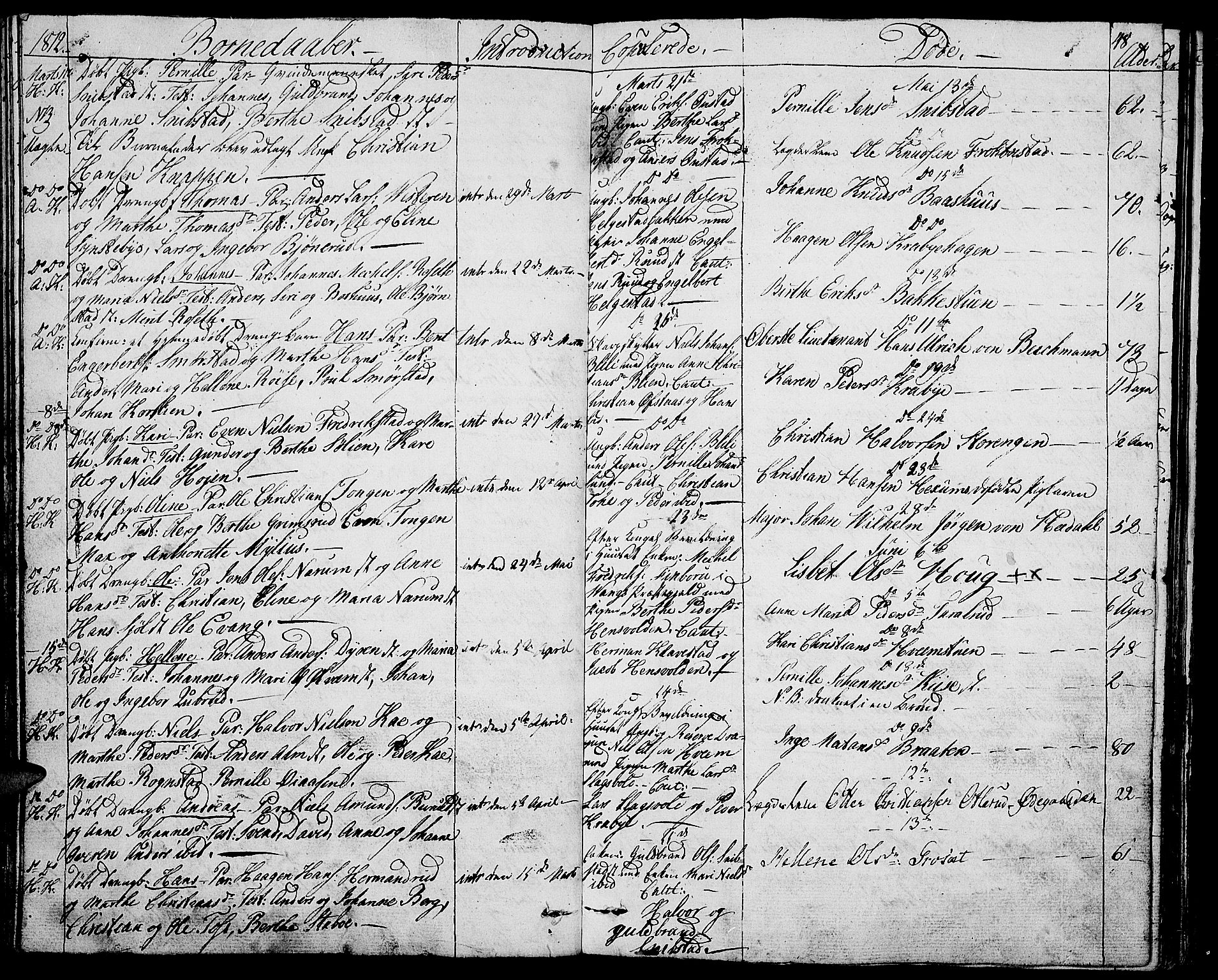 Toten prestekontor, AV/SAH-PREST-102/H/Ha/Haa/L0008: Parish register (official) no. 8, 1809-1814, p. 48