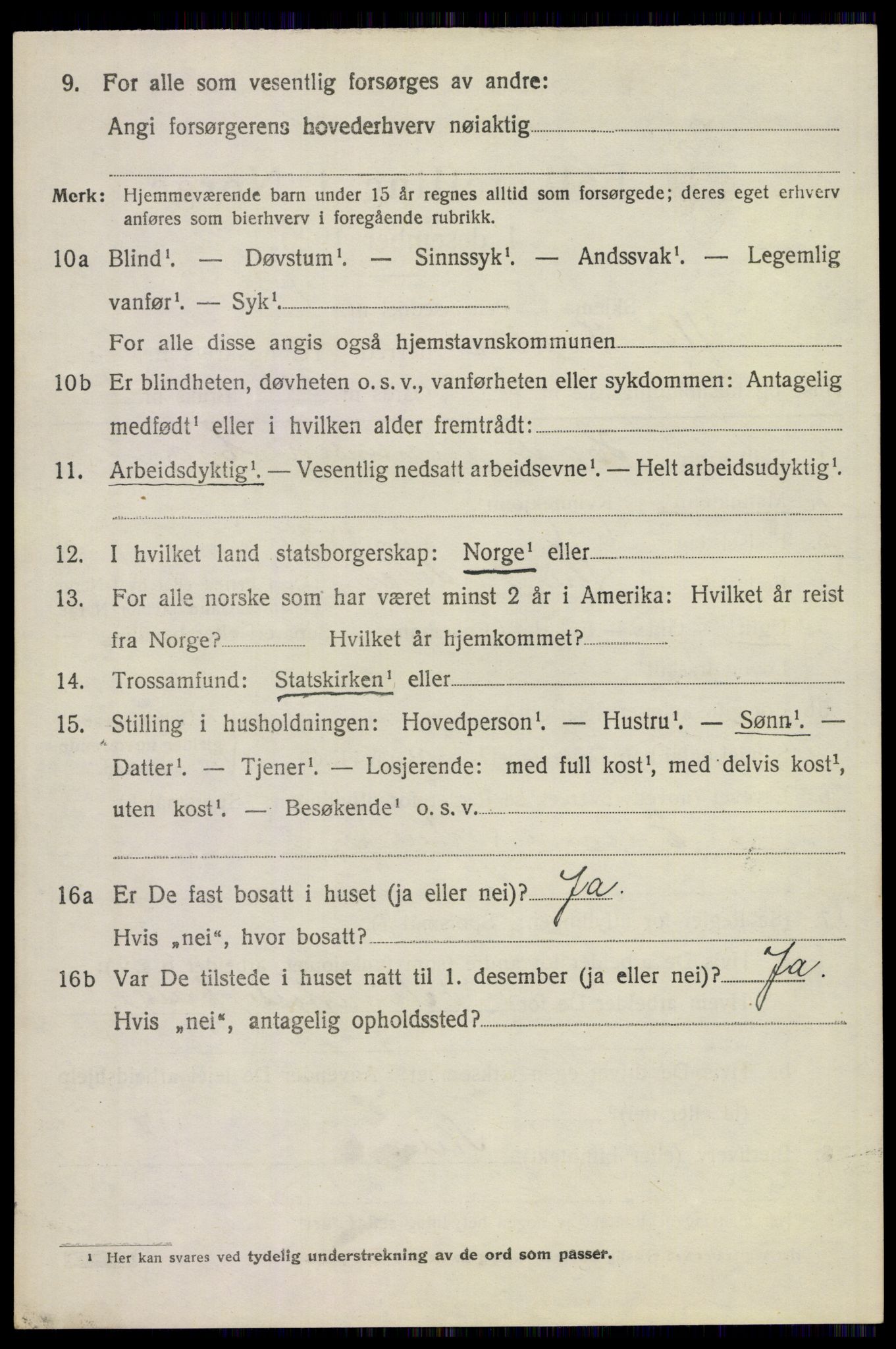 SAKO, 1920 census for Ytre Sandsvær, 1920, p. 3711